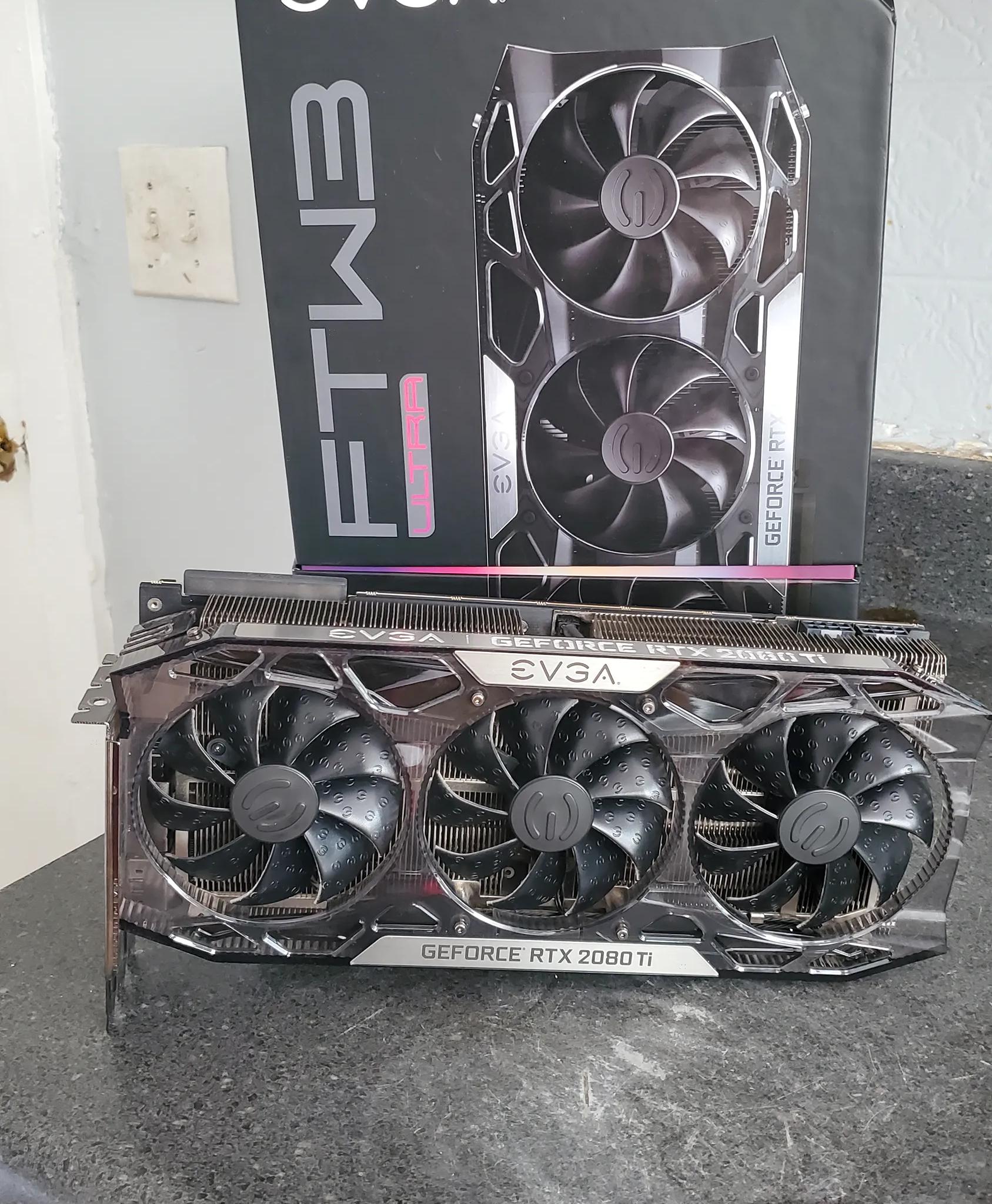 Like New EVGA GeForce RTX 2080 Ti FTW3 Ultra.