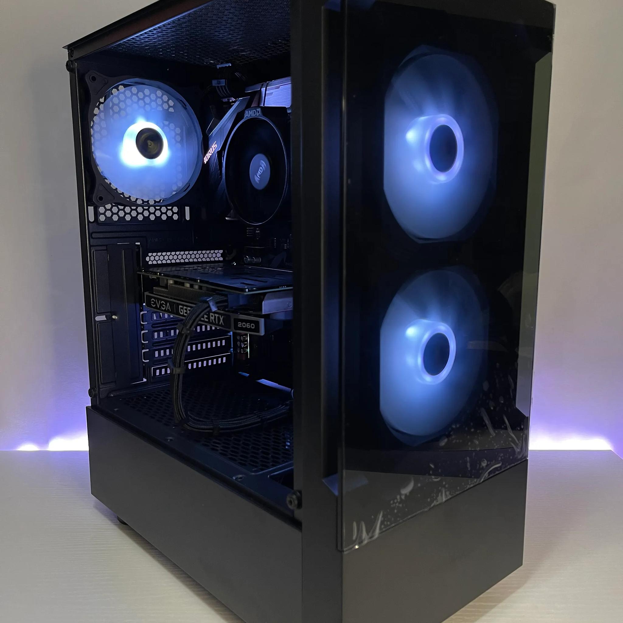⚡RTX Gaming PC (Ryzen 5 4500 | RTX 2060 | 32GB RAM | 1TB NVME SSD ⚡