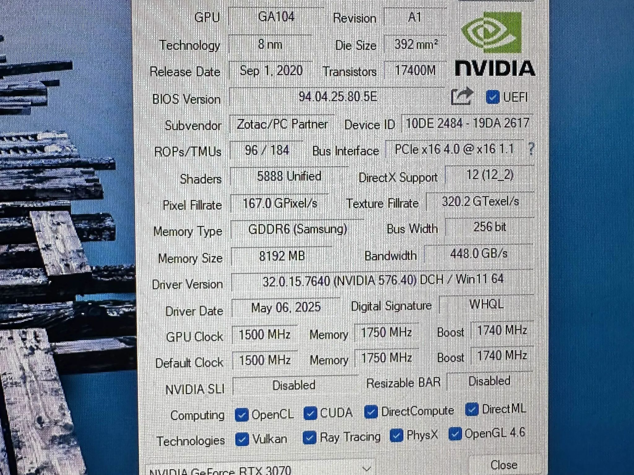 ZOTAC RTX 3070 X-GAMING OC