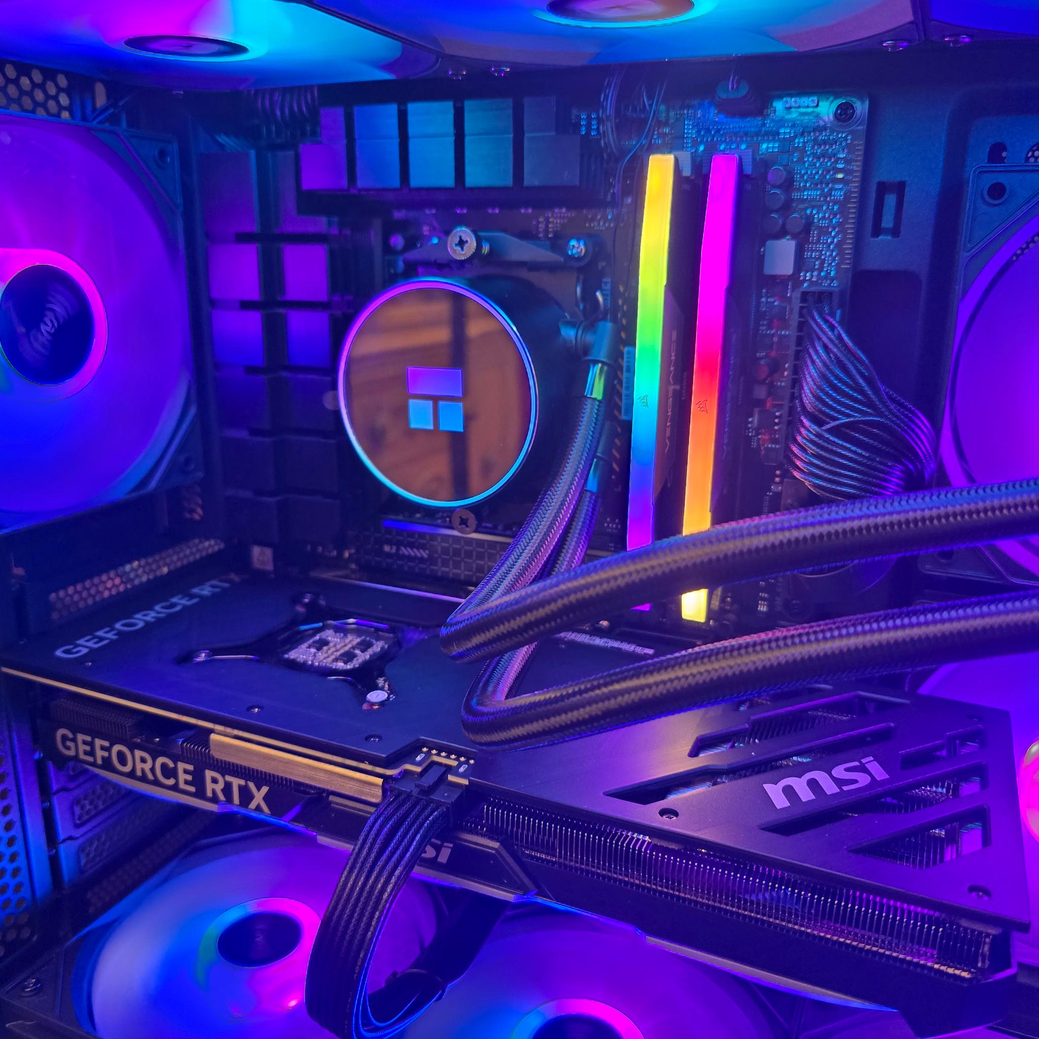 🚀 HIGH END CUSTOM AM5 PC | RTX 4070 SUPER 12GB | RYZEN 7 7700X | 2TB SSD | 32GB DDR5 6000MHZ 🚀