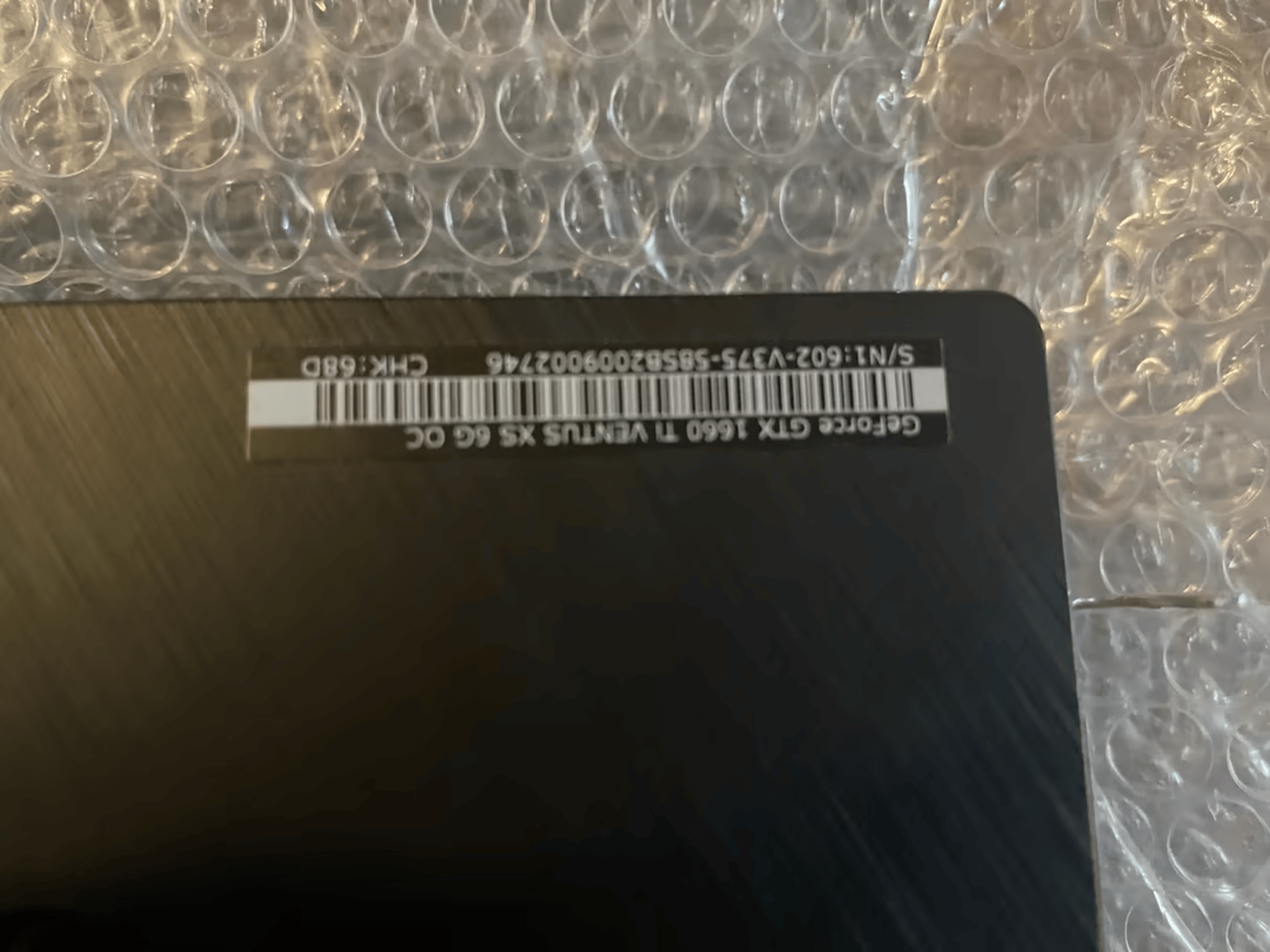 MSI GTX 1660Ti Ventus XS 