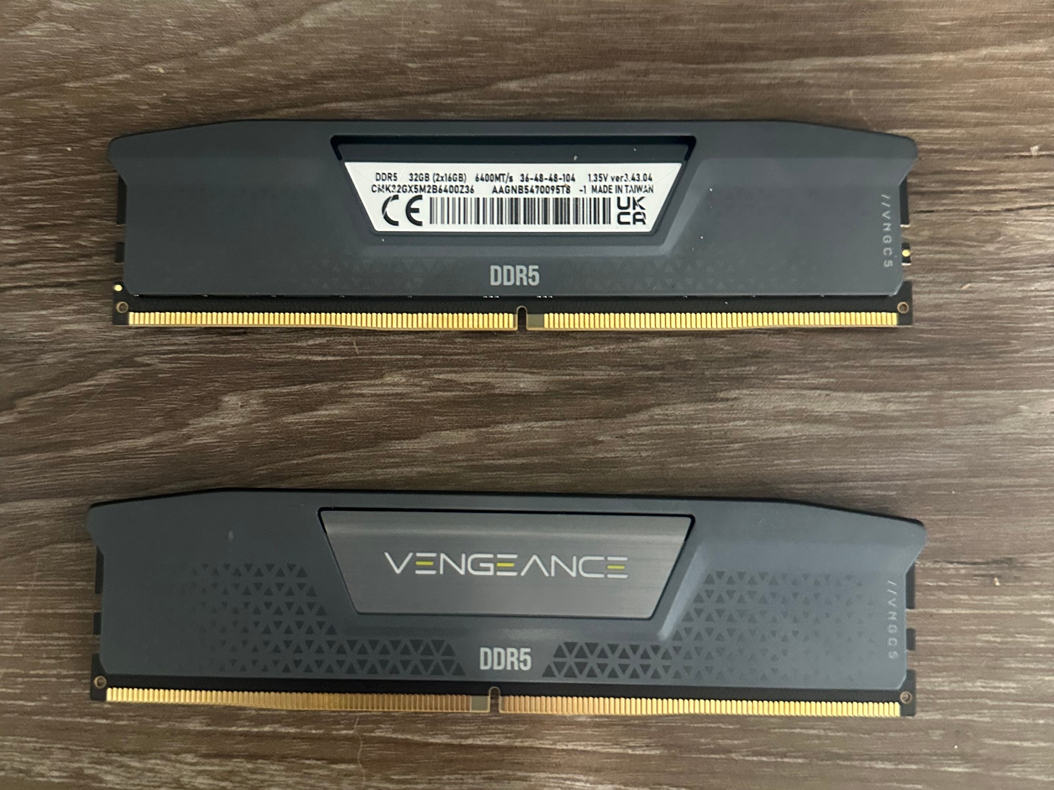 DDR5 Corsair 32gb ram