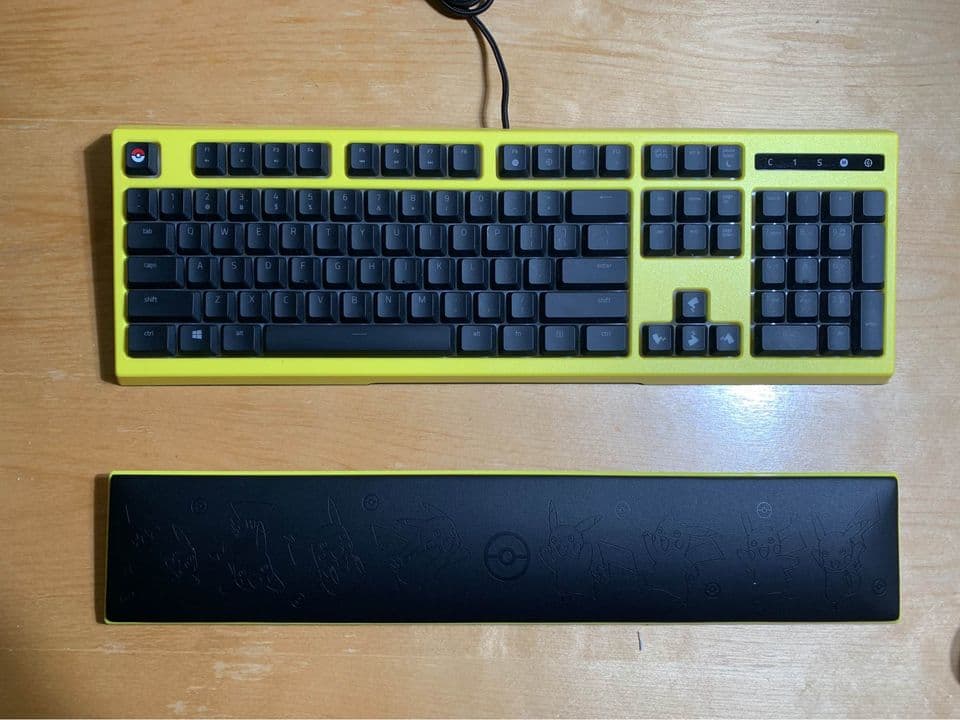 Like new Razer x Pokémon limited edition gaming keyboard