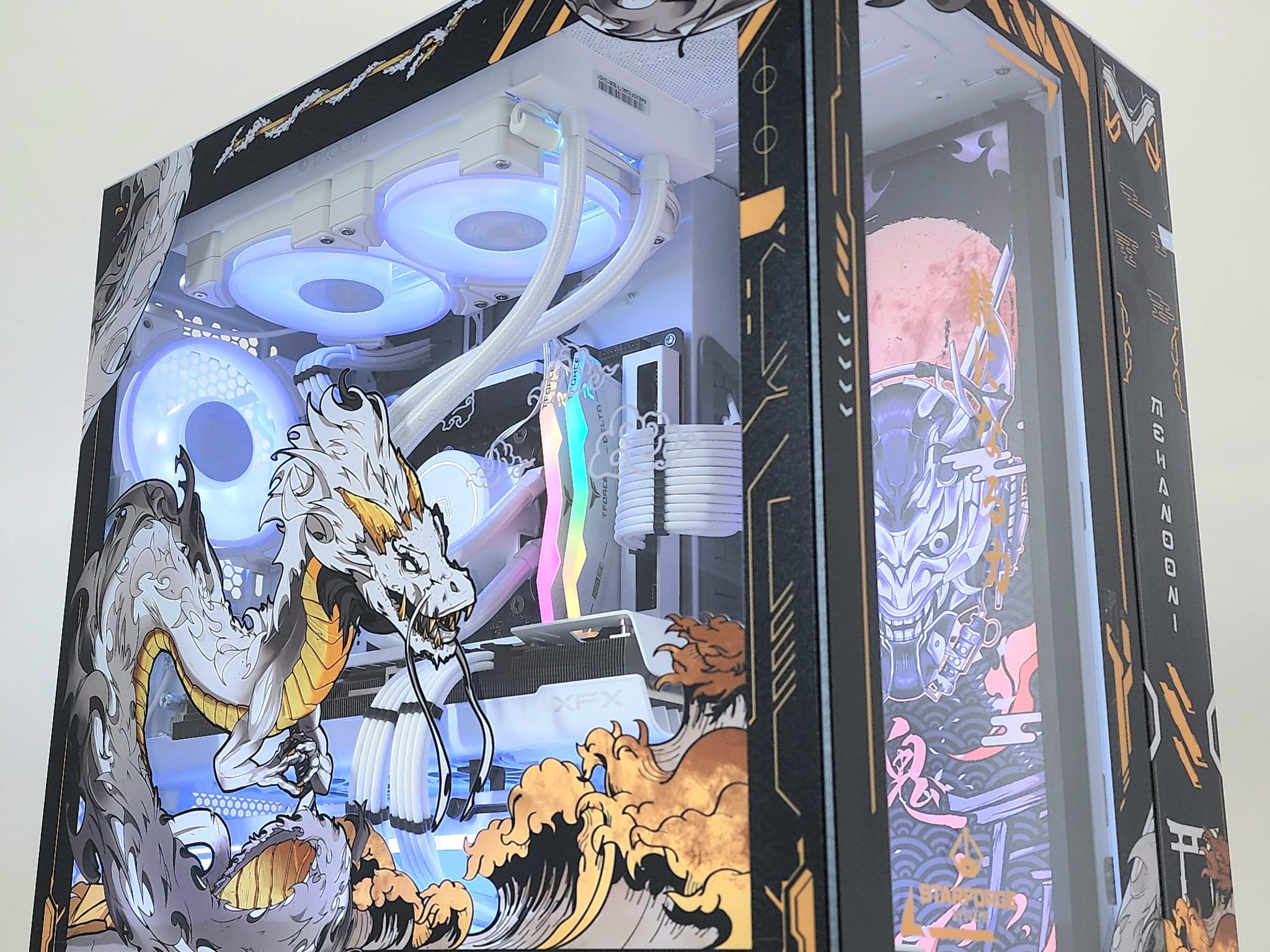Gaming PC Ryzen 7 7700 16GB RAM 1TB SSD RX 7800 XT 16GB Windows 11 Computer