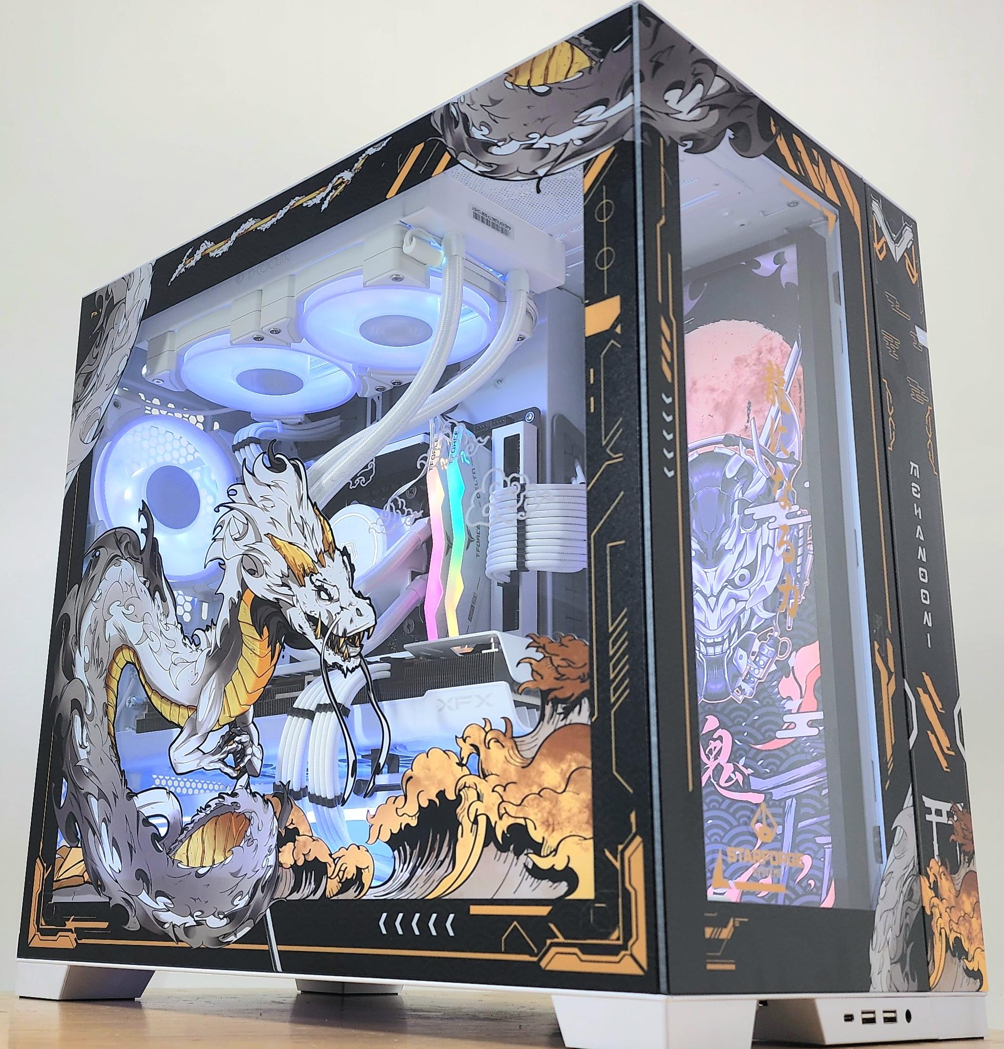 Gaming PC Ryzen 7 7700 16GB RAM 1TB SSD RX 7800 XT 16GB Windows 11 Computer