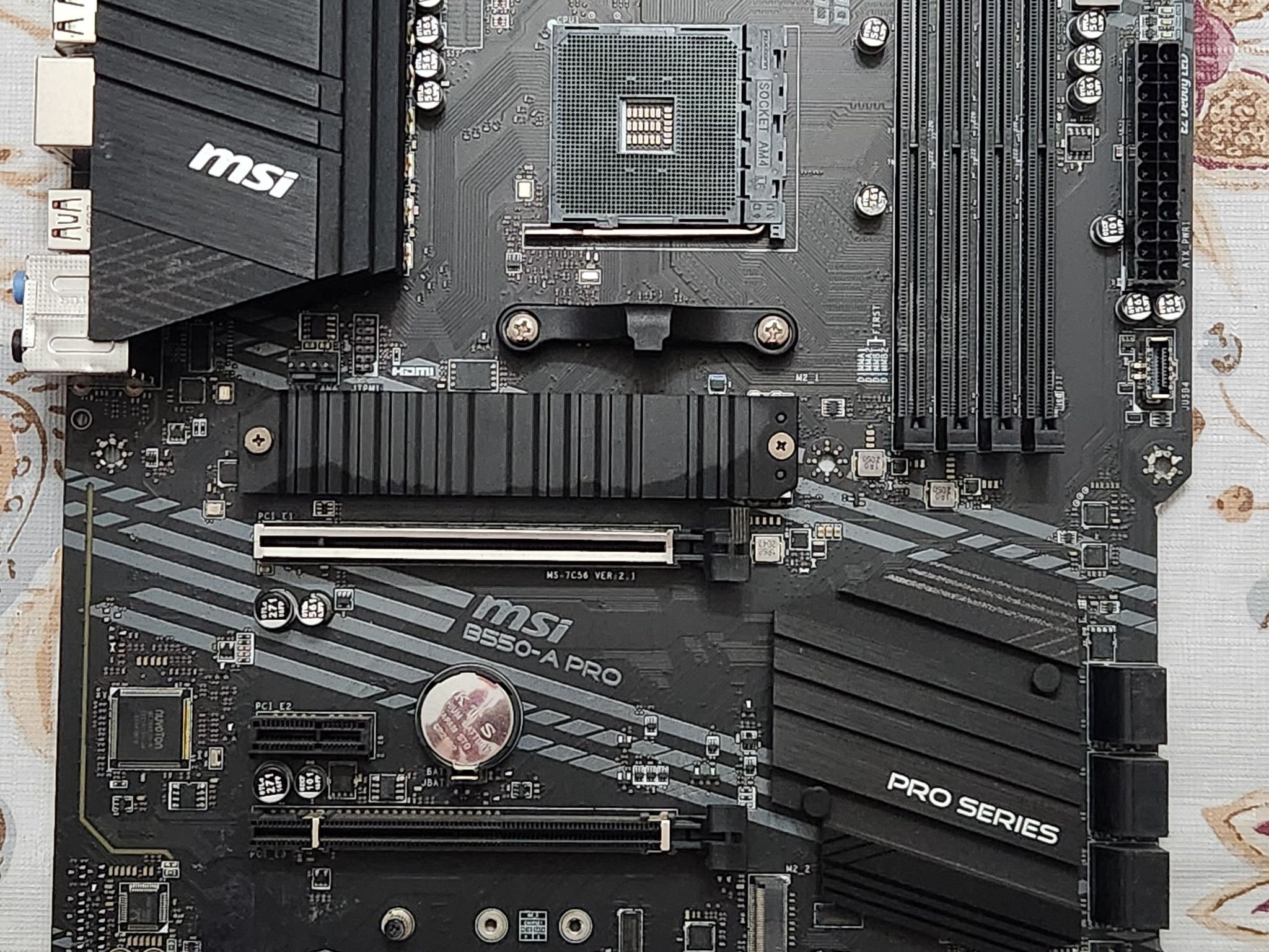 MSI B550-A PRO AMD Motherboard