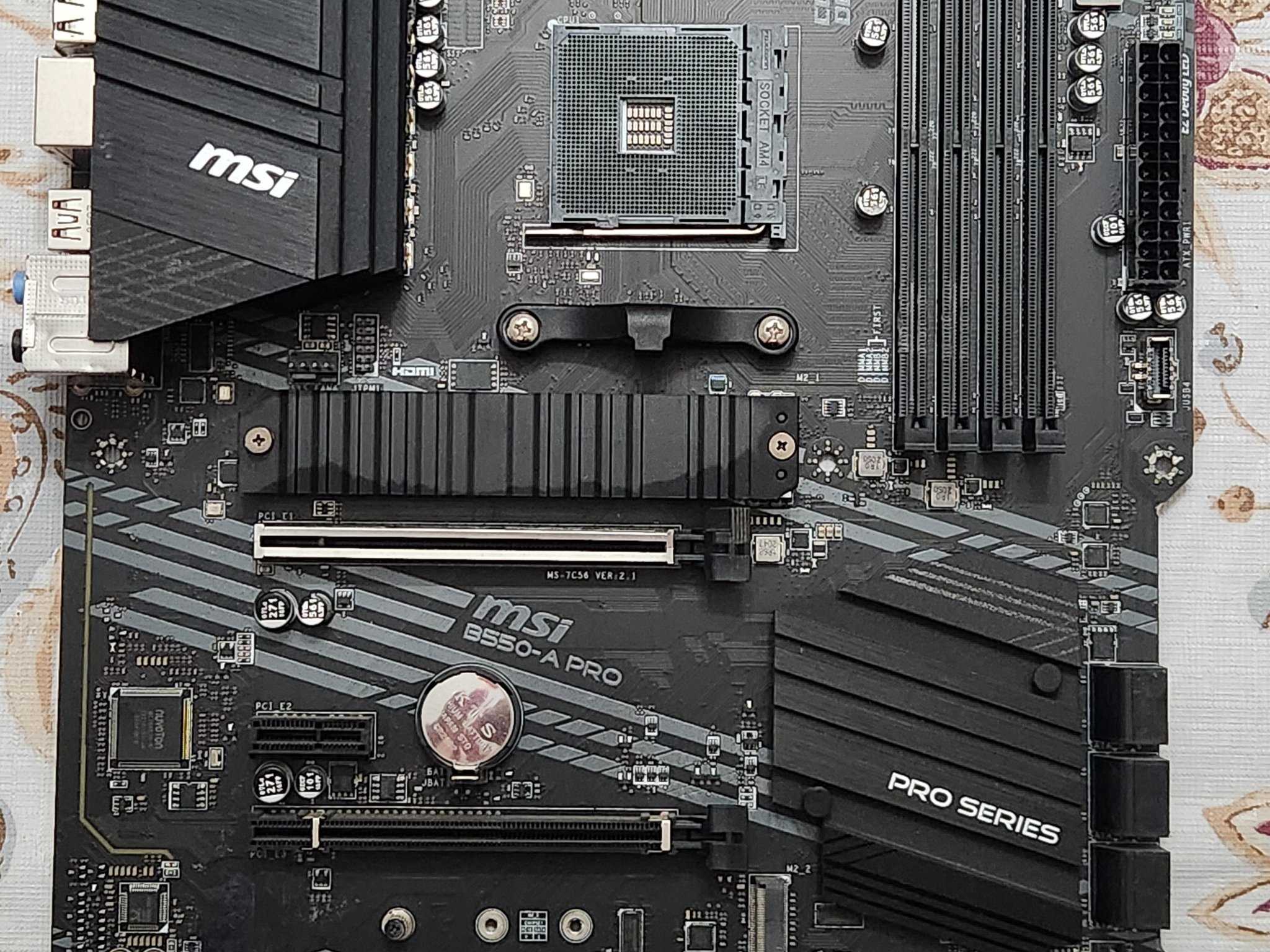 MSI B550-A PRO AMD Motherboard