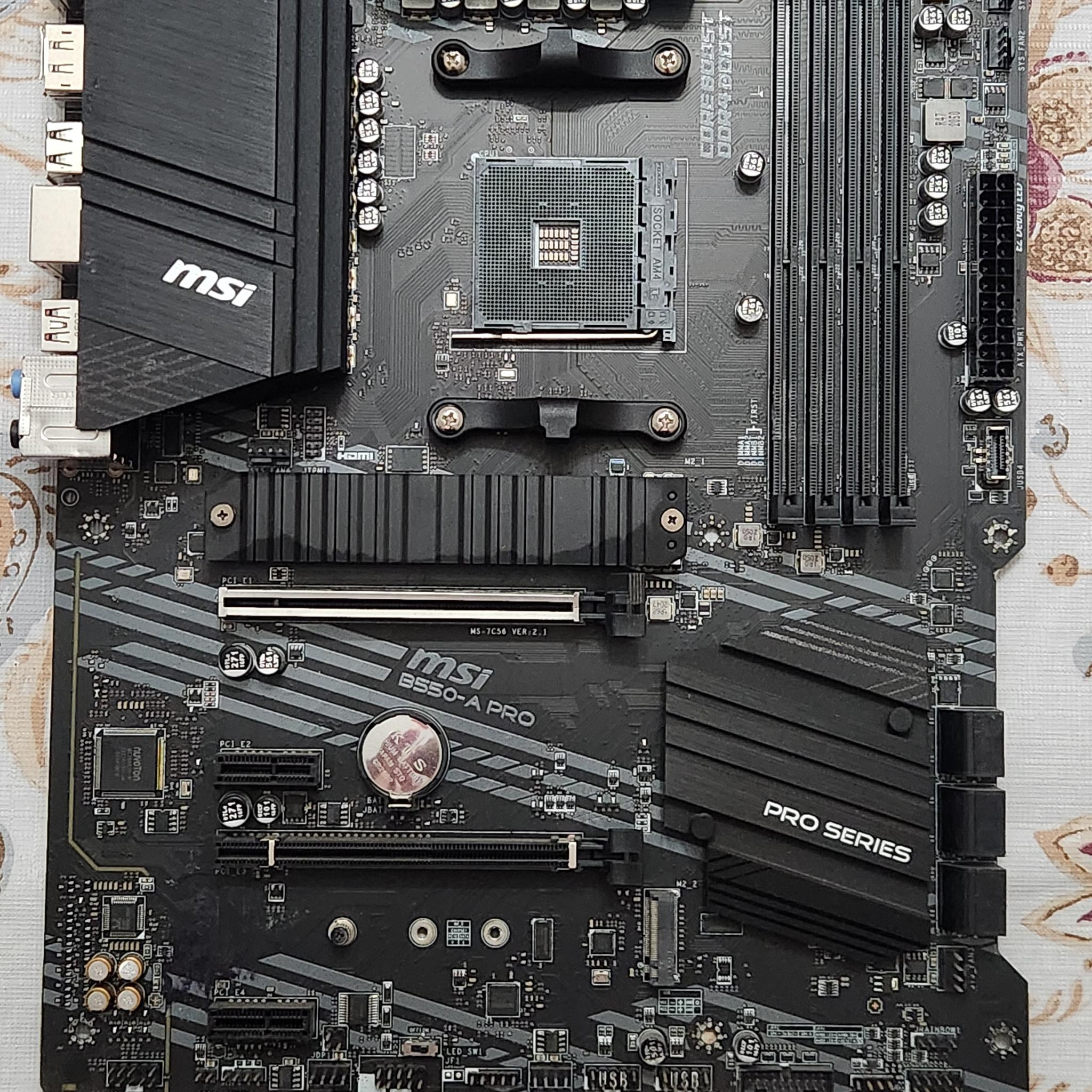 MSI B550-A PRO AMD Motherboard