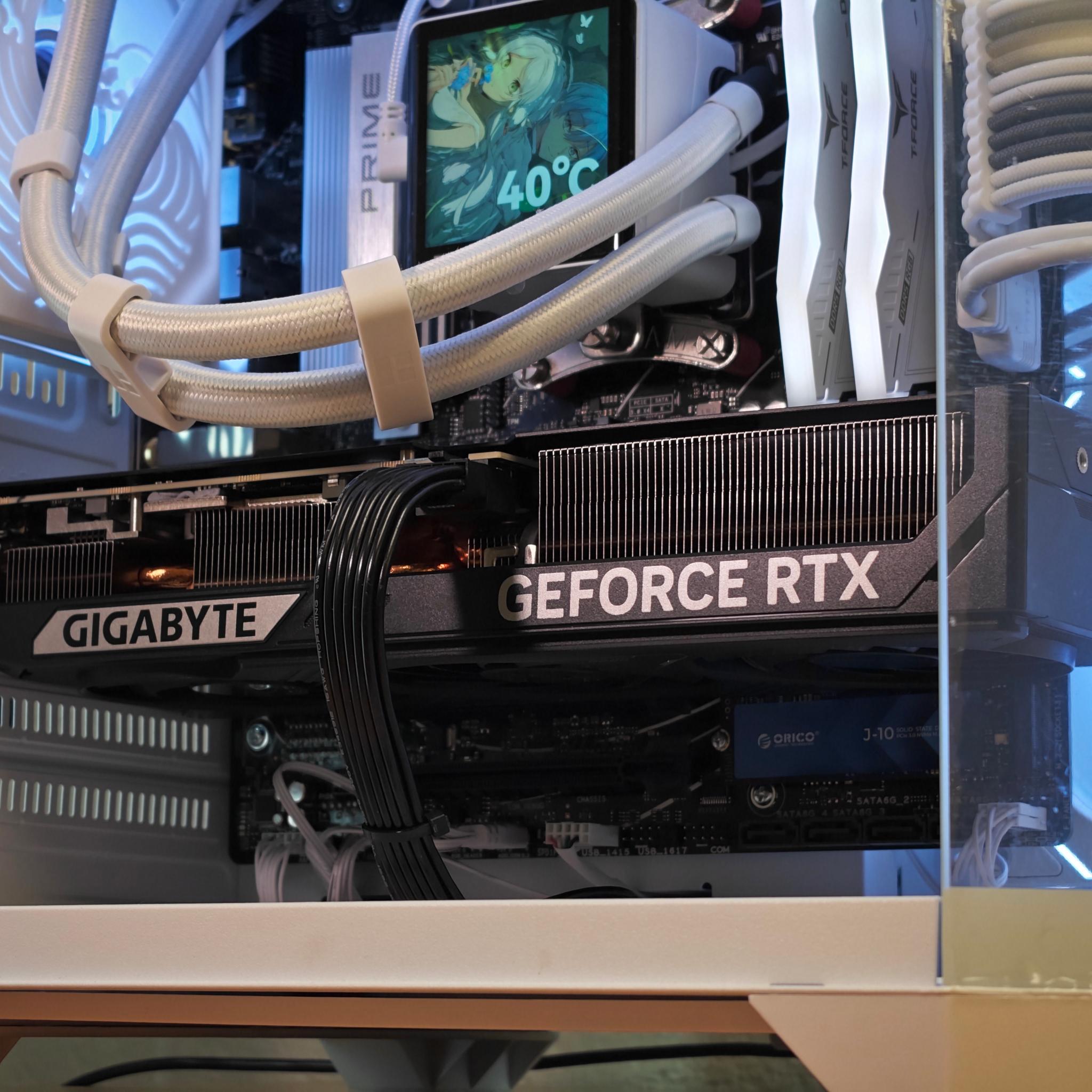 1440P / 4K Gaming PC | 2.88" Customizable LCD, RTX 5070 12GB, Ryzen 7 7700, 32GB DDR5, 1TB NVMe