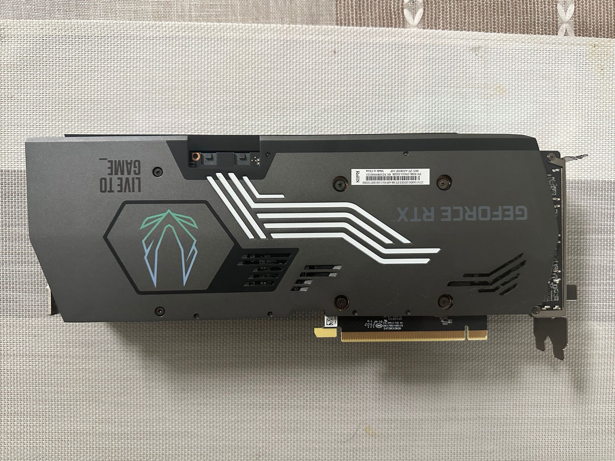 On Sale! Zotac RTX 3080 Amp Holo 10gb GDDR6
