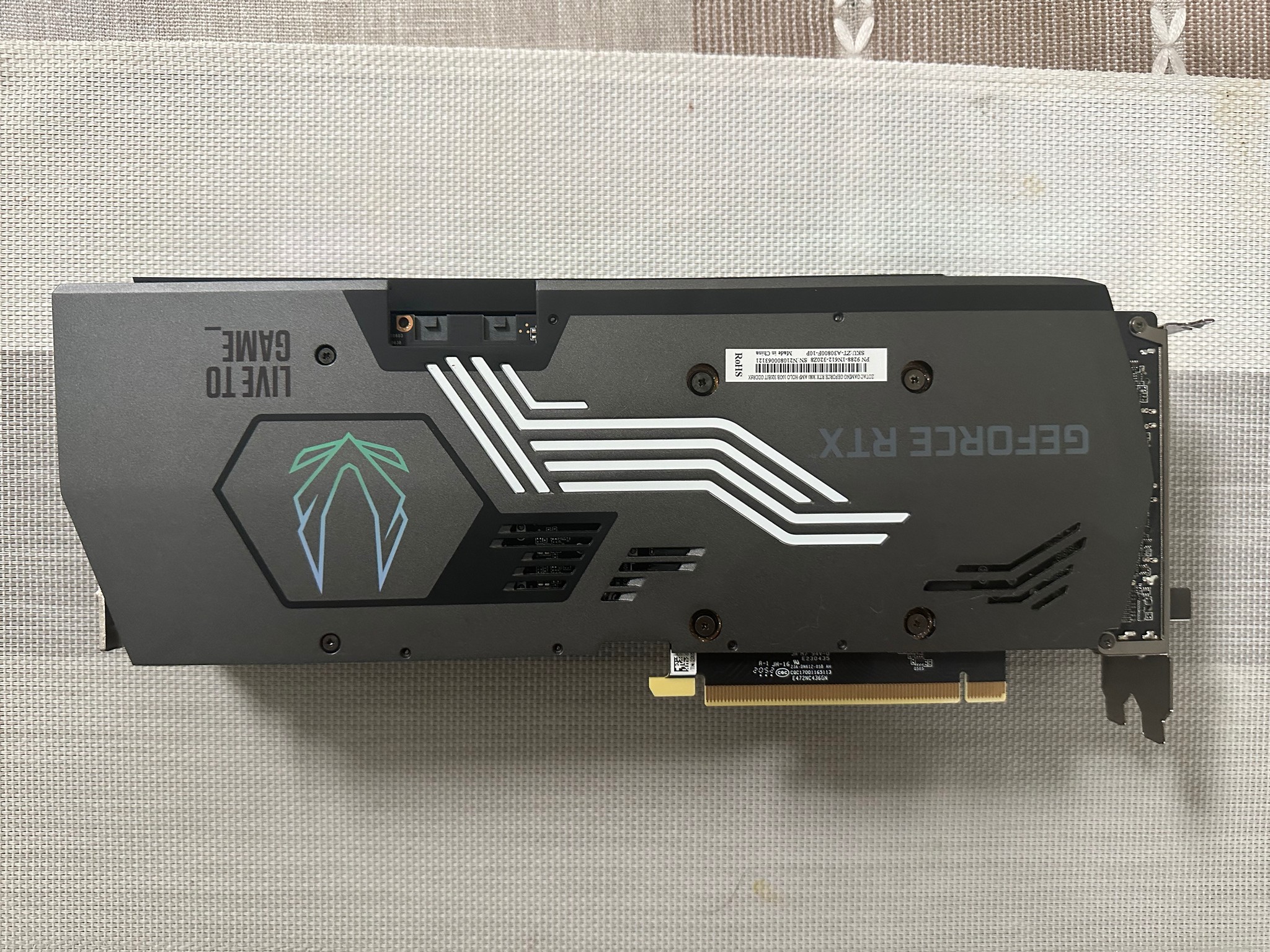 On Sale! Zotac RTX 3080 Amp Holo 10gb GDDR6