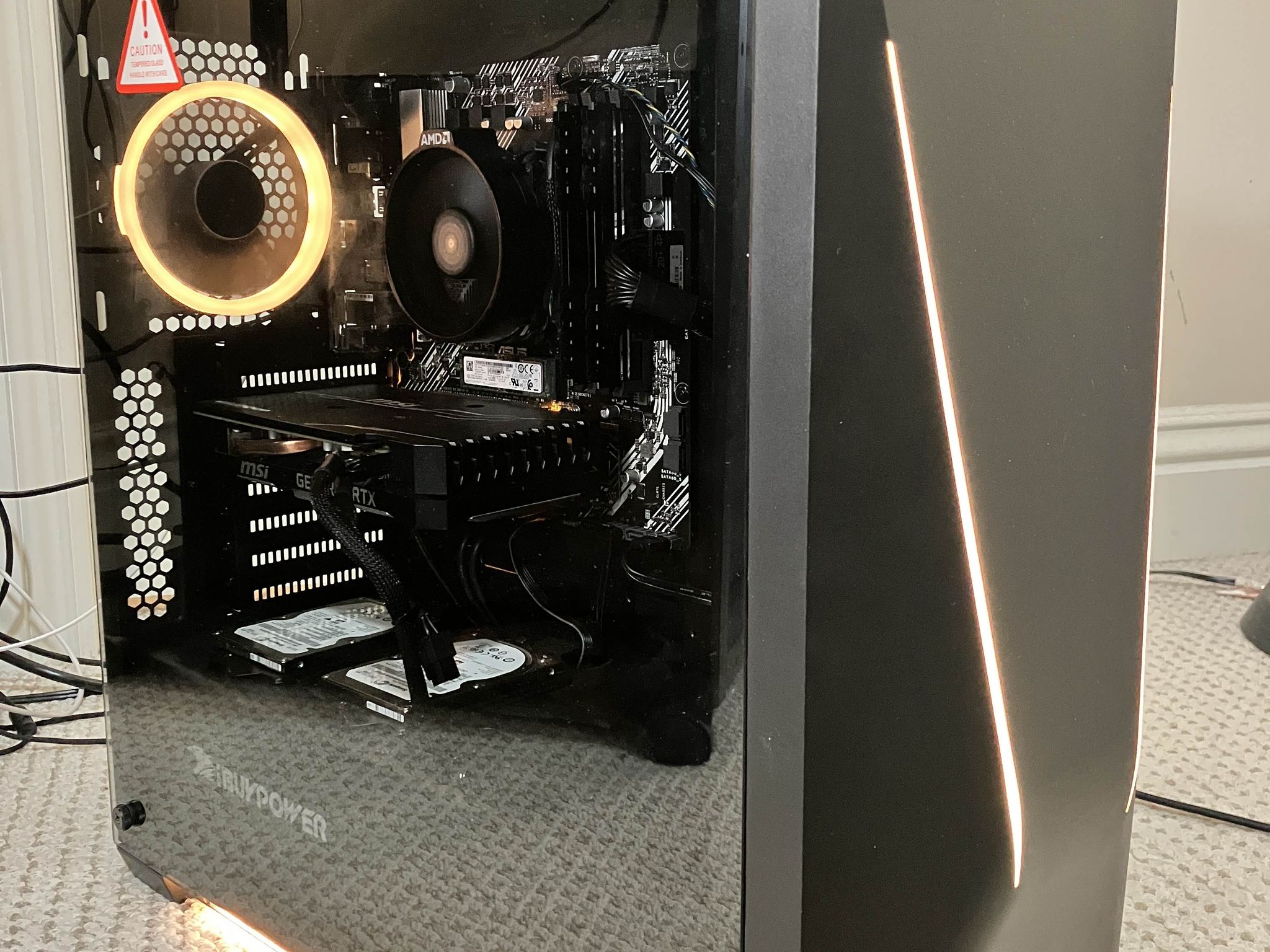 Budget RTX AM4 Gaming PC (RTX 2060 OC, Ryzen 5, 16GB RAM)