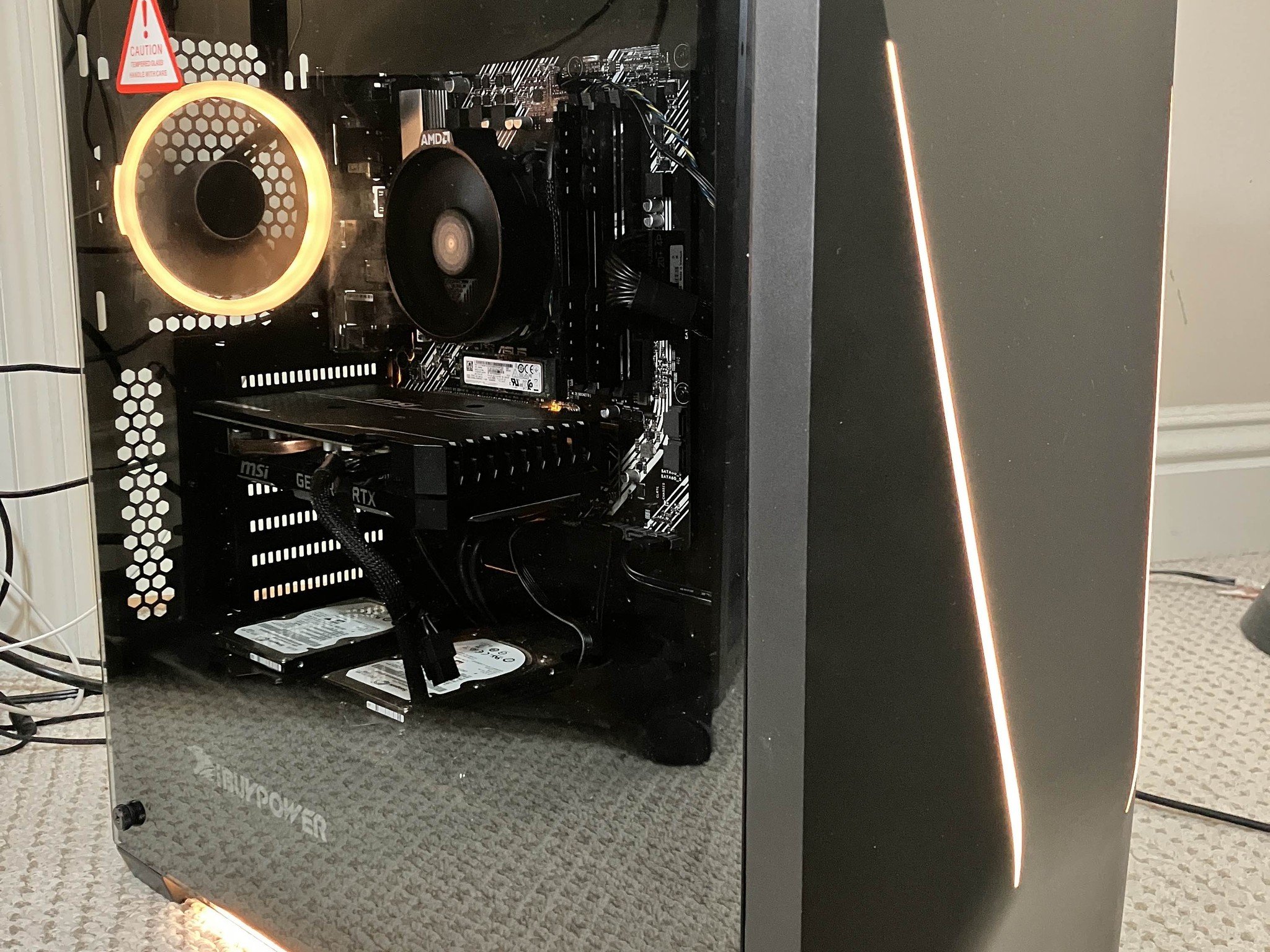 Budget RTX AM4 Gaming PC (RTX 2060 OC, Ryzen 5, 16GB RAM)