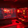 ON SALE! Sleek Black Fishtank RGB Gaming PC – GPU : 7600XT CPU : 7700