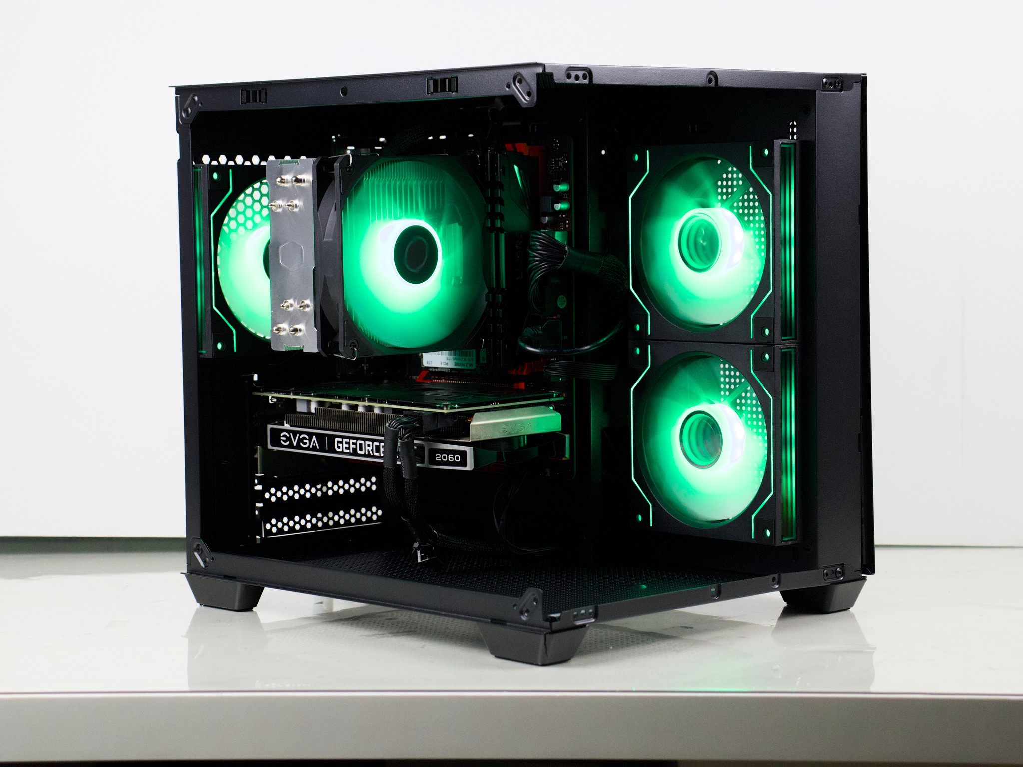 ⚫️🔴1080P Gaming PC – RTX 2060, Ryzen 5 3600, 16GB RAM, 1TB SSD - RGB, WiFi🔴⚫️