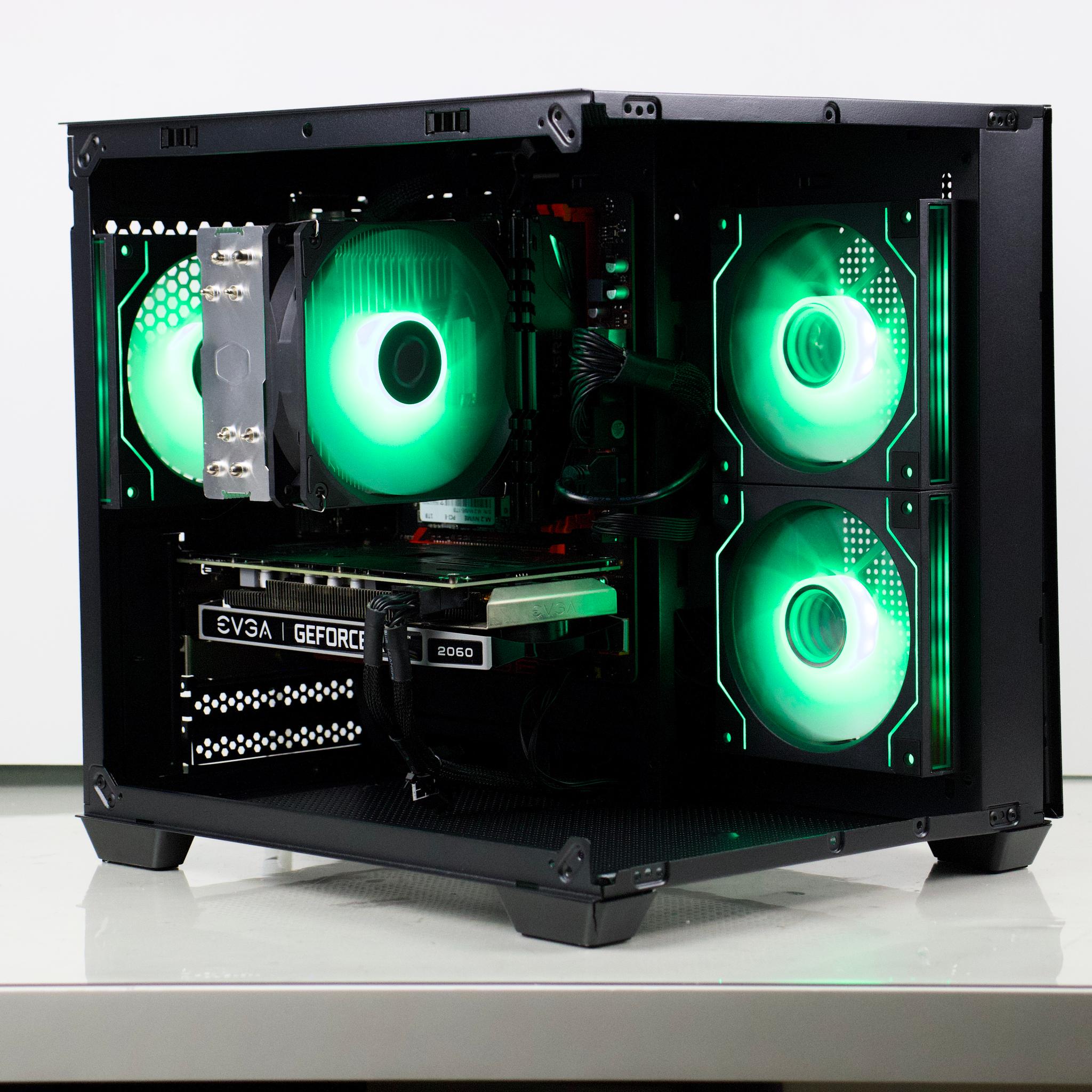 ⚫️🔴1080P Gaming PC – RTX 2060, Ryzen 5 3600, 16GB RAM, 1TB SSD - RGB, WiFi🔴⚫️