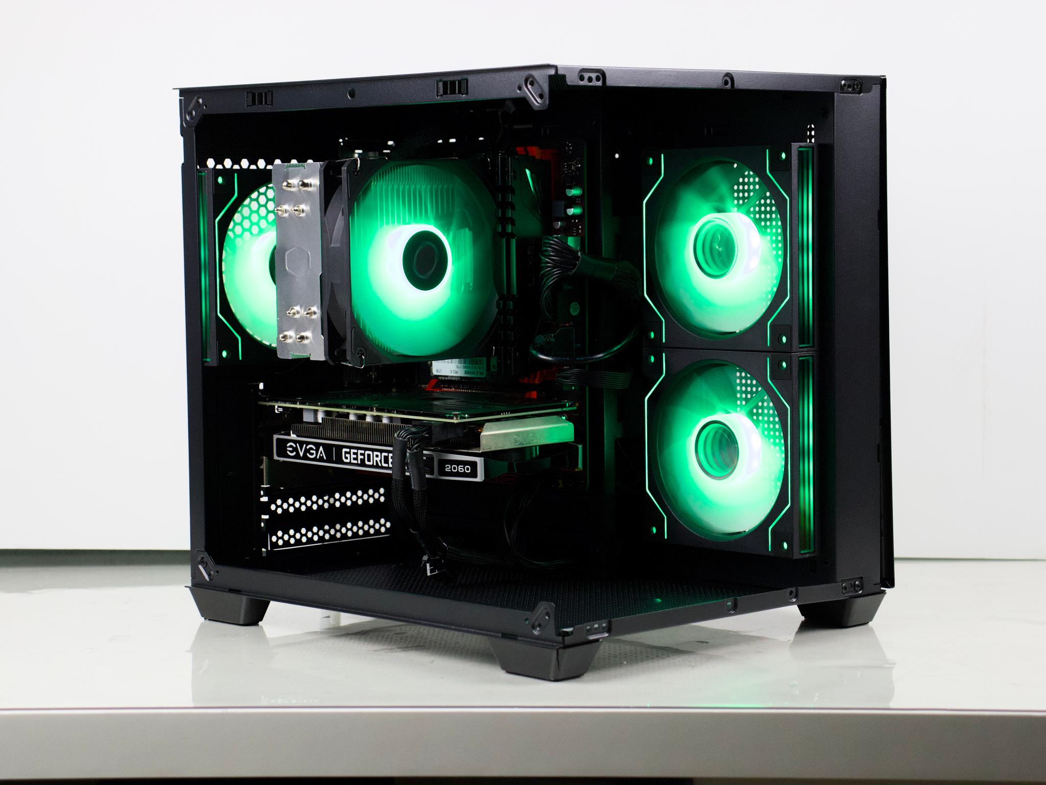 ⚫️🔴1080P Gaming PC – RTX 2060, Ryzen 5 3600, 16GB RAM, 1TB SSD - RGB, WiFi🔴⚫️