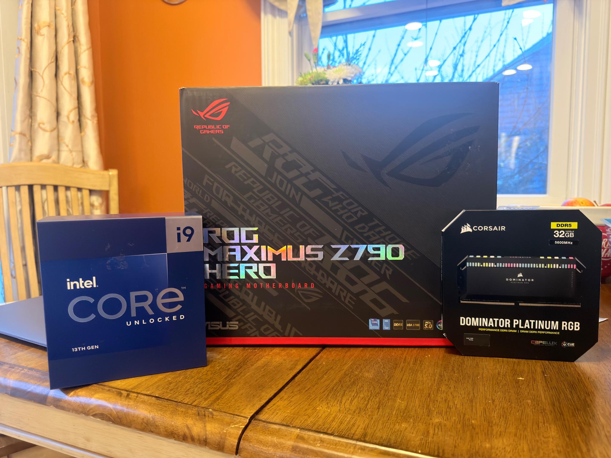 13900K | 32GB DDR5 | ROG MAXIMUS HERO