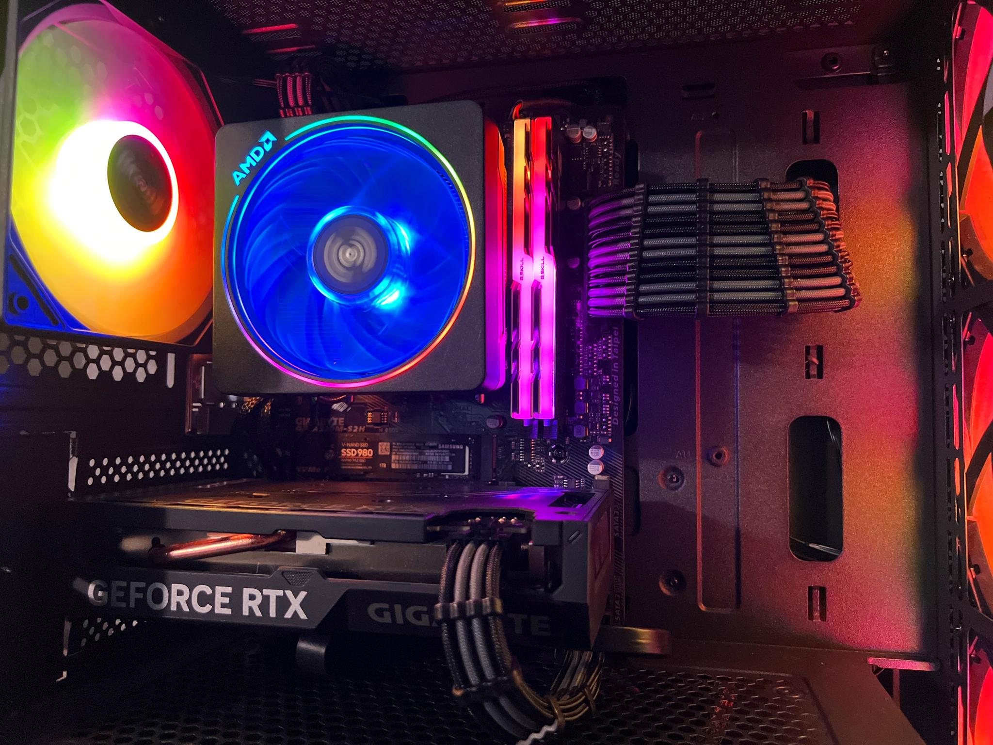 🔥 RTX 4060 Performance Gaming PC - Ryzen 7 2700x, 16gb, 1tb NVME