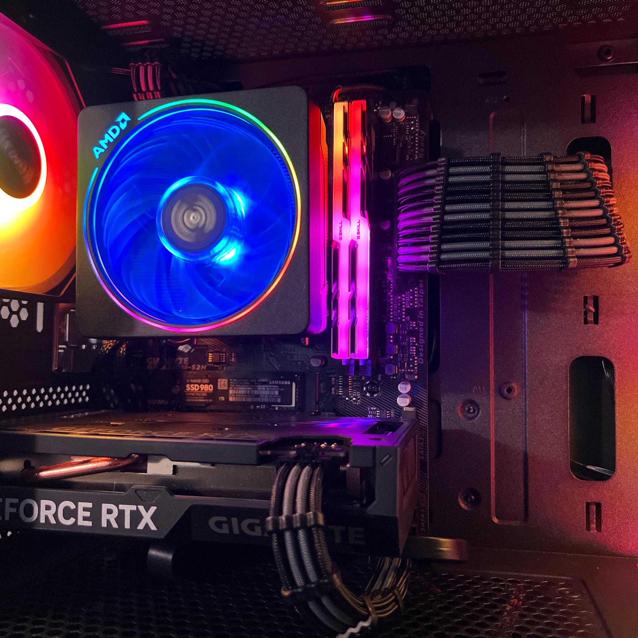 🔥 RTX 4060 Performance Gaming PC - Ryzen 7 2700x, 16gb, 1tb NVME