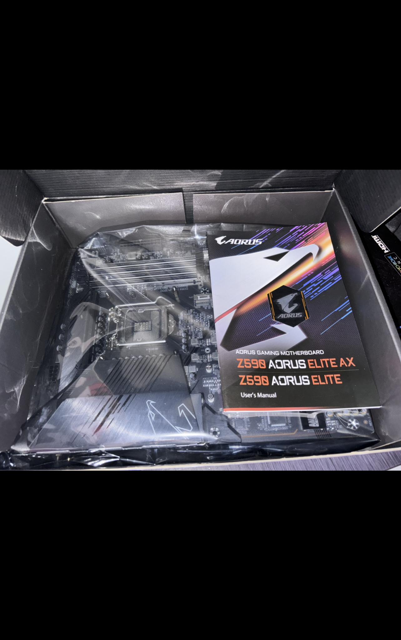 Intel I7-11700K + Gigabyte Z590 Aorus Elite AX + Corsair Vengeance RGB RAM 4x8