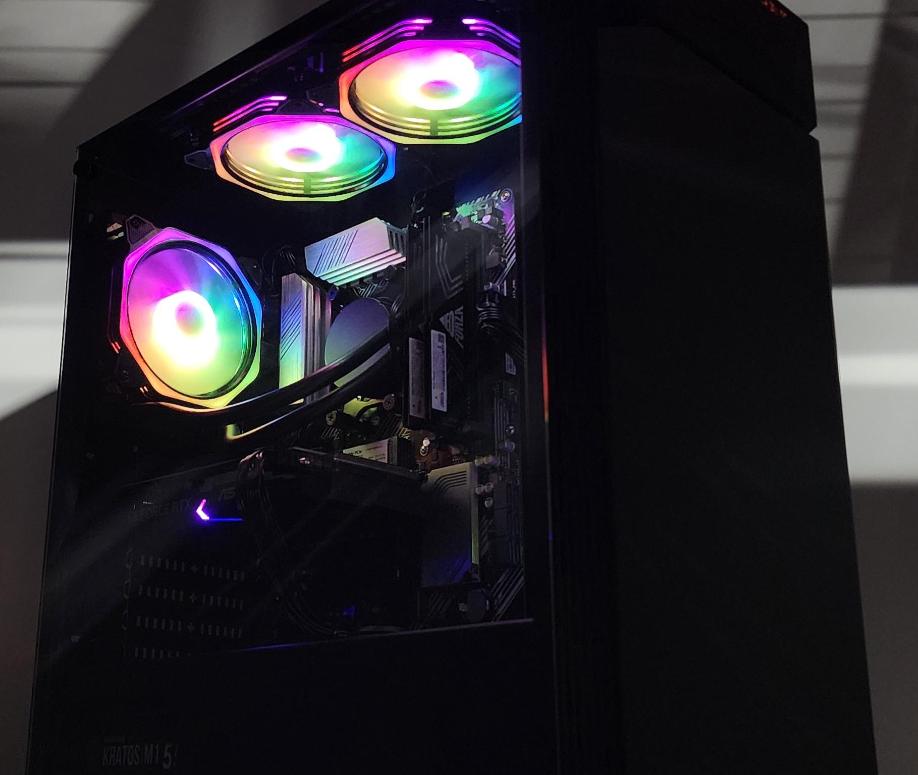 Gaming PC Ryzen 7 5700X 16GB RAM 512GB SSD RTX 3060 12GB Windows 11 PC