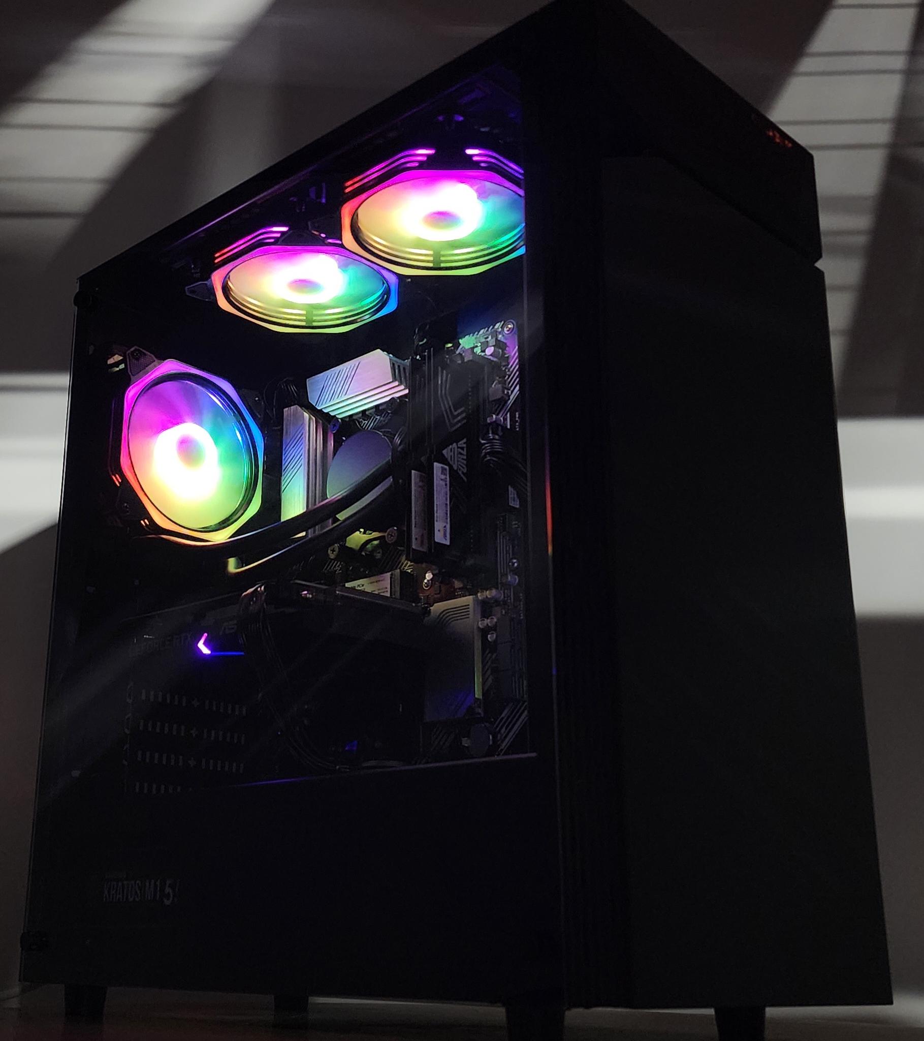 Gaming PC Ryzen 7 5700X 16GB RAM 512GB SSD RTX 3060 12GB Windows 11 PC