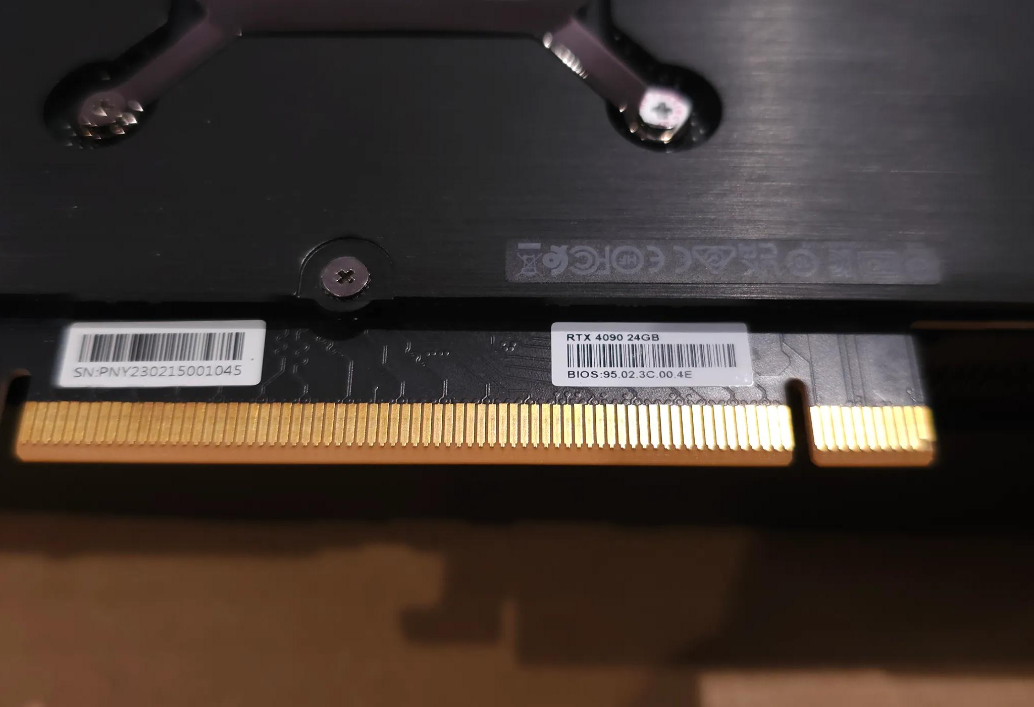 PNY NVIDIA GeForce RTX 4090 24GB GDDR6X Graphics Card