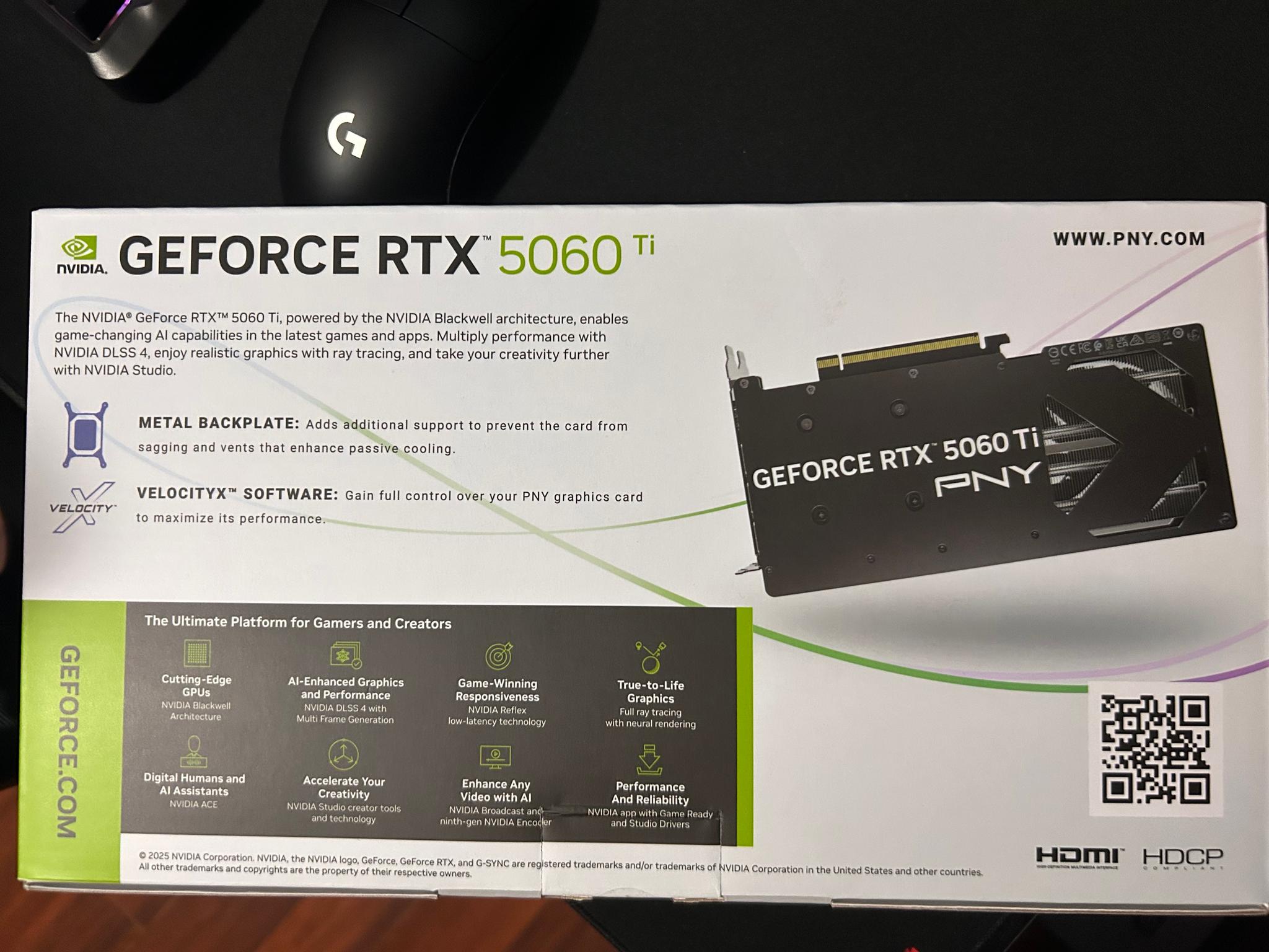 PNY Verto RTX 5060Ti (16GB) - Image 5