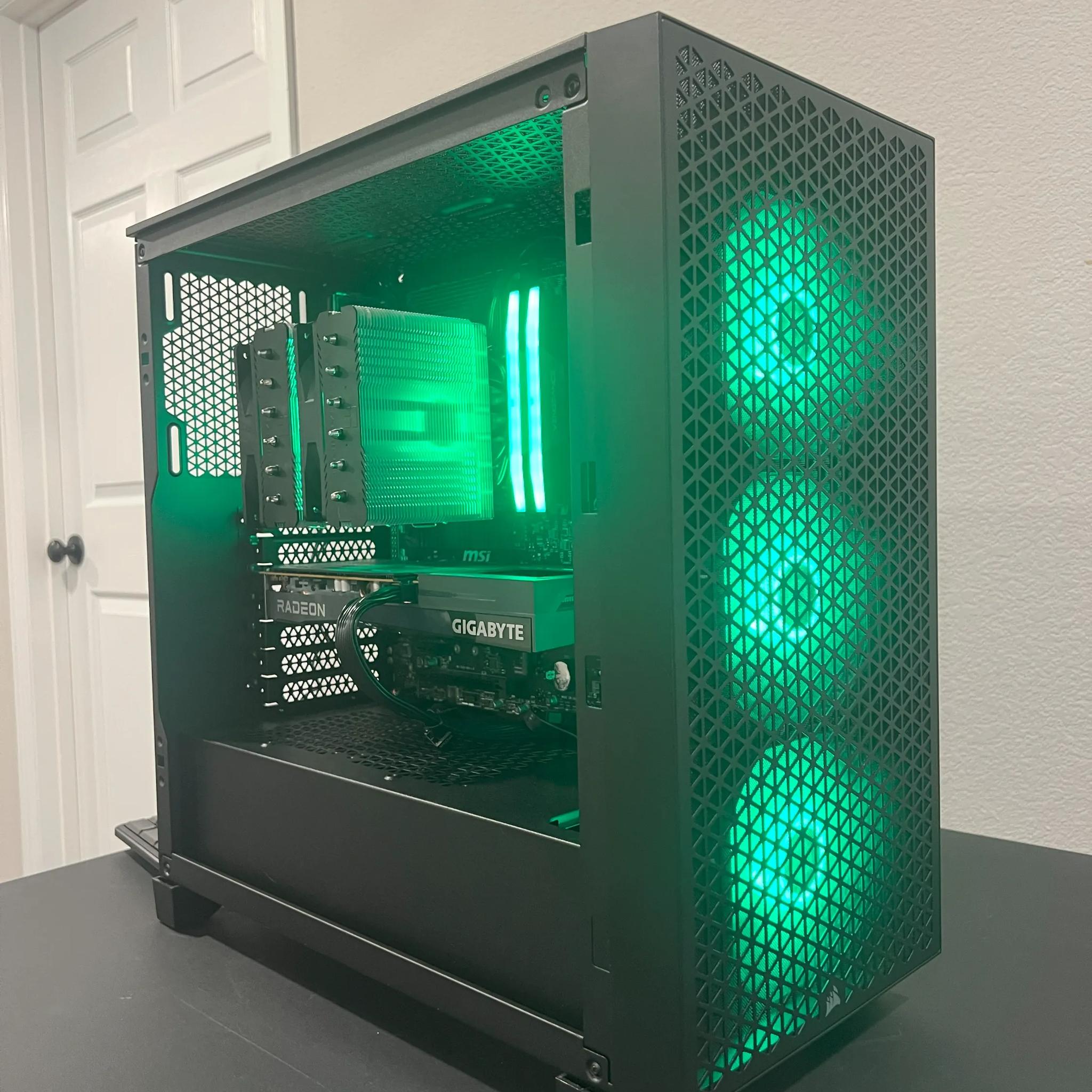 Beginner 1080p Gaming PC - Rx 6600 - Ryzen 5  7600x - 16 gb RAM