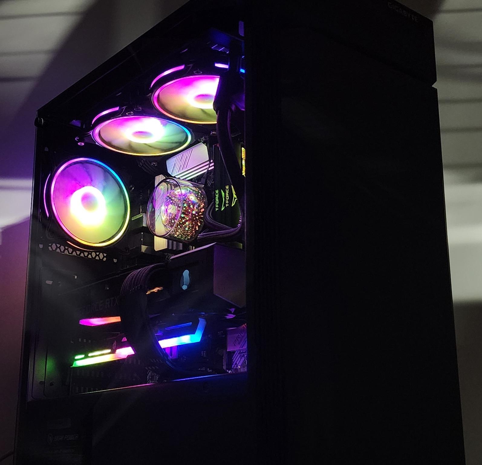 Gaming PC Ryzen 9 5950X 32GB RAM 2TB SSD RTX 3070 8GB Windows 11 Computer