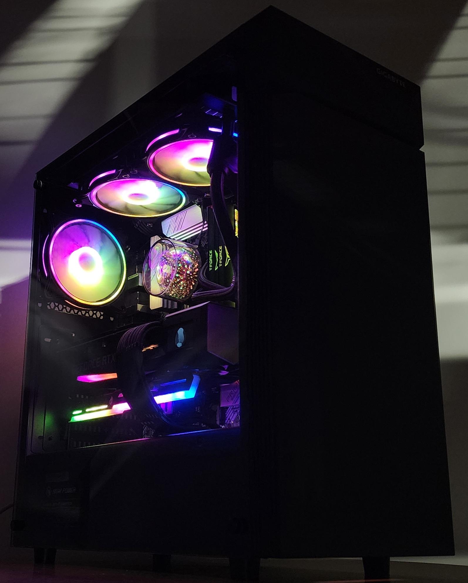 Gaming PC Ryzen 9 5950X 32GB RAM 2TB SSD RTX 3070 8GB Windows 11 Computer