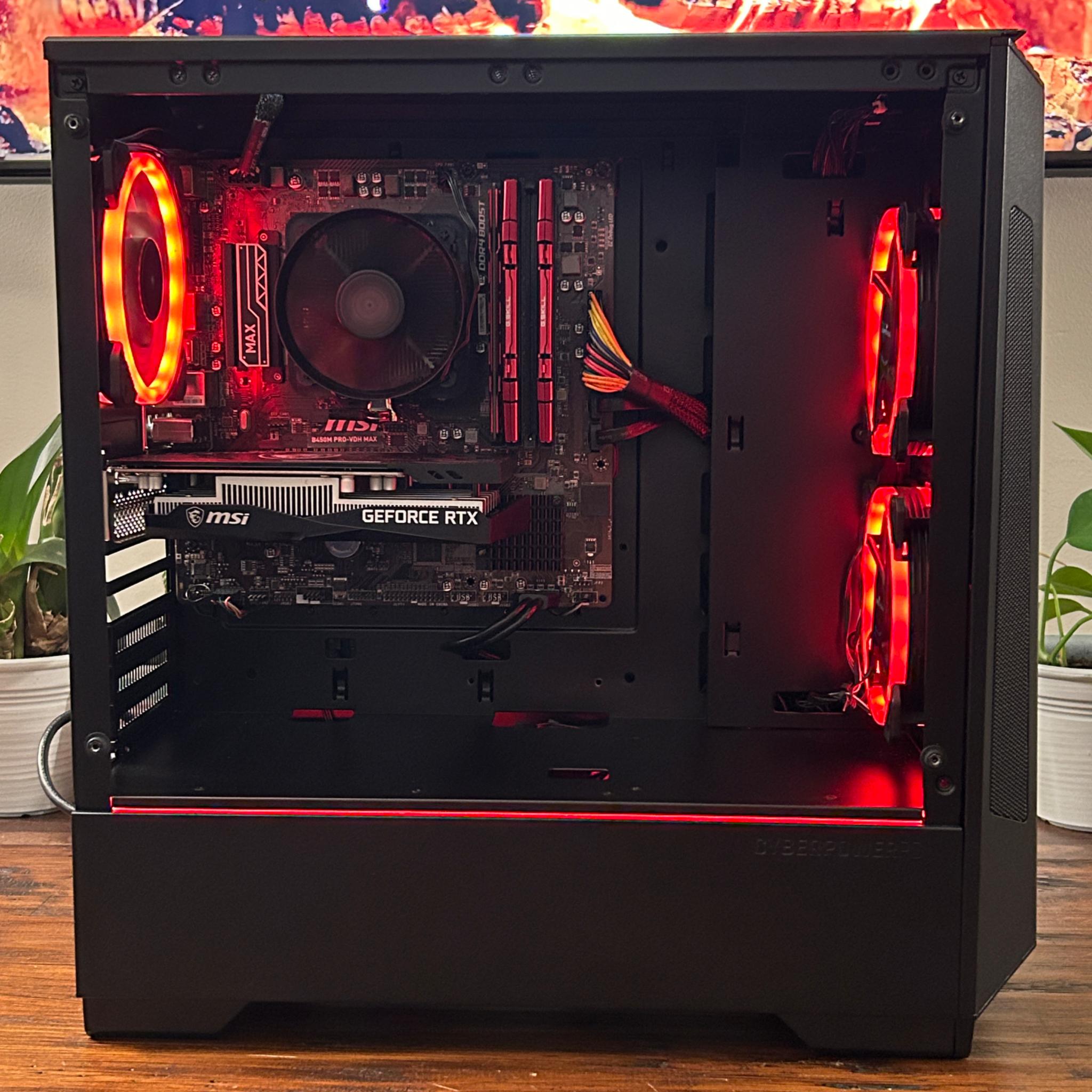 🔥🔥RTX GAMING PC🔥🔥 Budget Custom 🔥🔥 Ryzen 3 2300x |RTX 3050|16gb DDR4 RAM| 1.25TB SSD & HDD|RGB