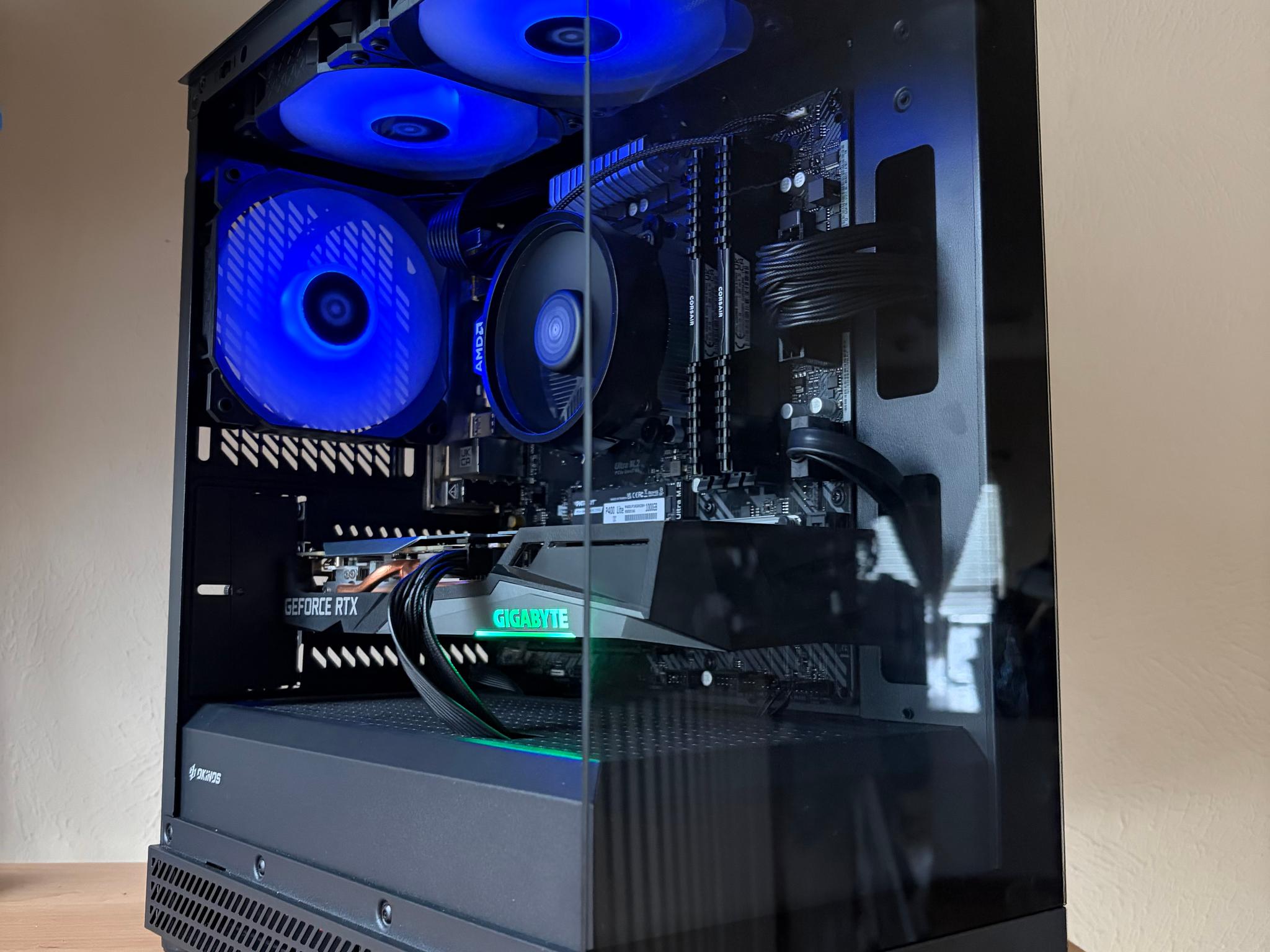 RTX 3050 + Ryzen 5500 Custom Gaming PC