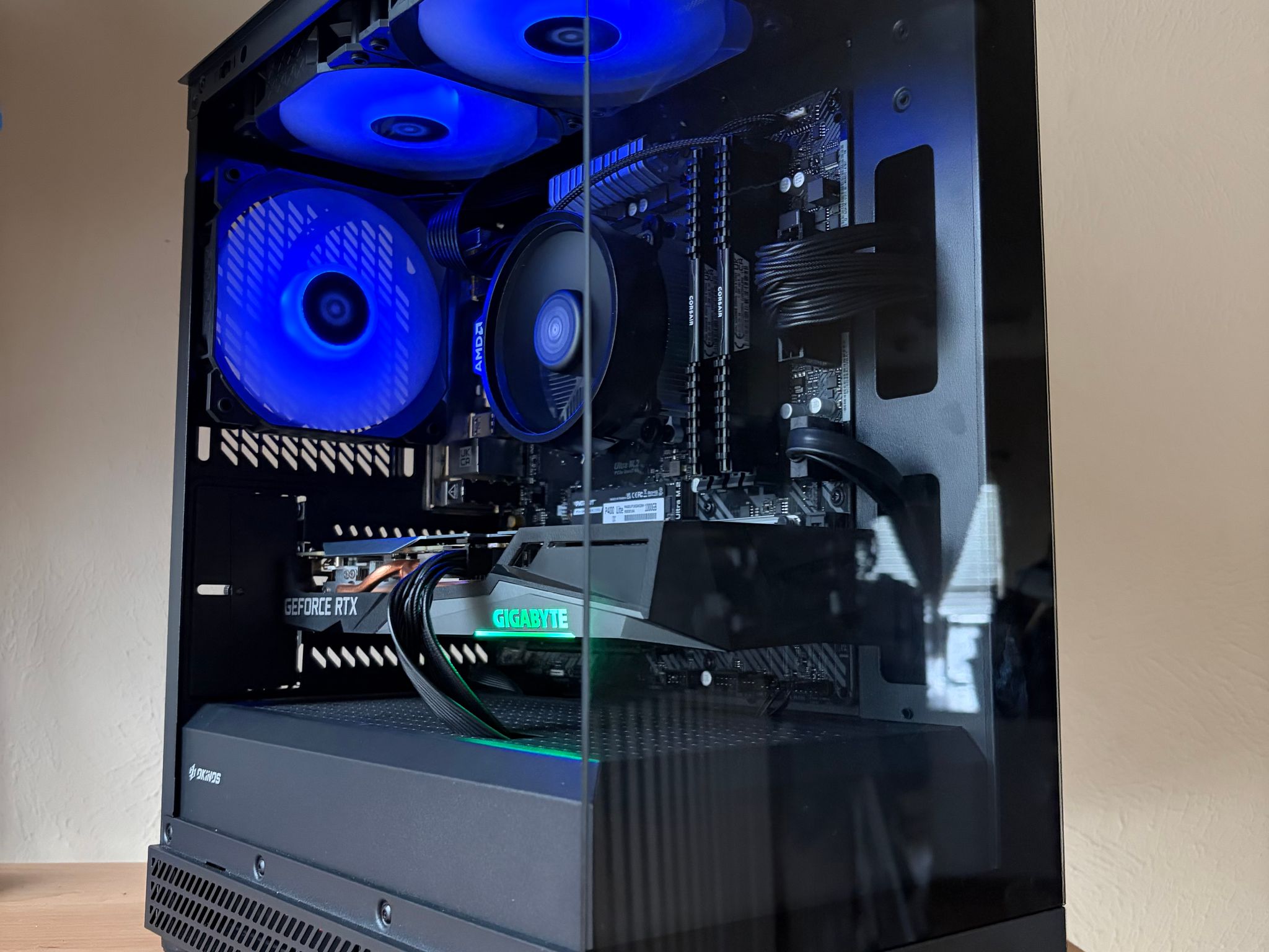 RTX 3050 + Ryzen 5500 Custom Gaming PC