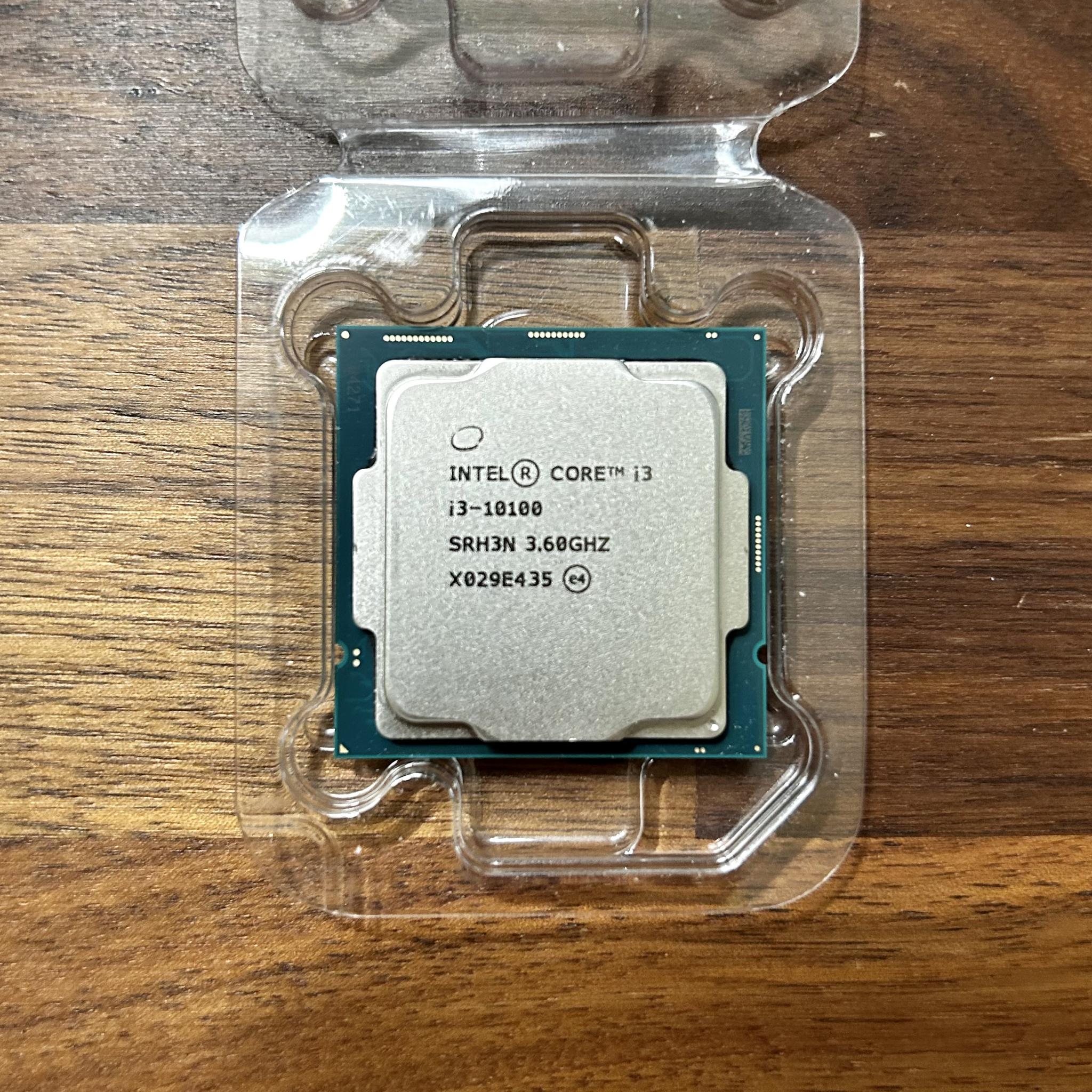 Intel Core i3-10100 4 Cores/8 Threads LGA 1200
