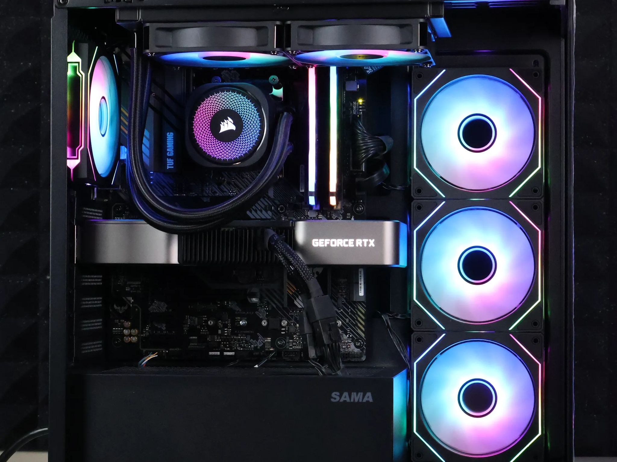 ⚫ Ryzen 7 5800X/RTX 3080 10GB Gaming/Streaming PC ⚫