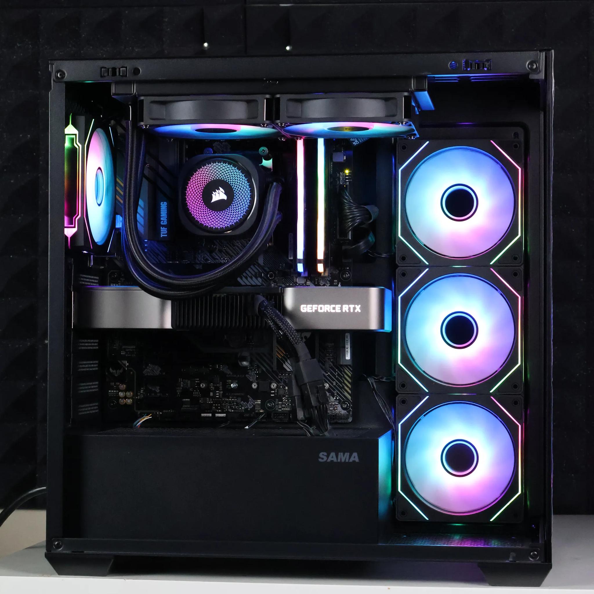 ⚫ Ryzen 7 5800X/RTX 3080 10GB Gaming/Streaming PC ⚫