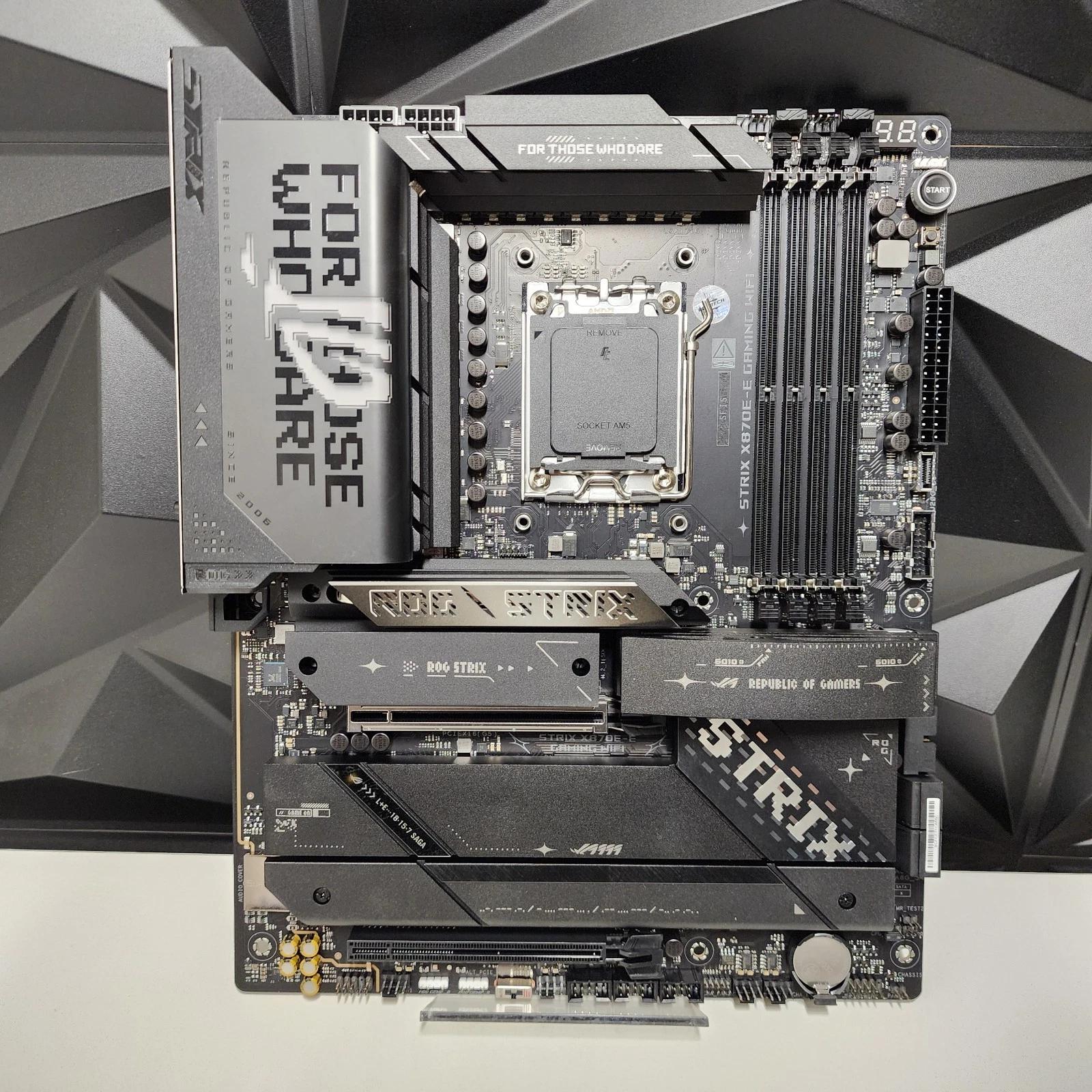 UPDATED BIOS ASUS ROG Strix X870E-E Gaming WiFi AM5 DDR5 ATX MOTHERBOARD