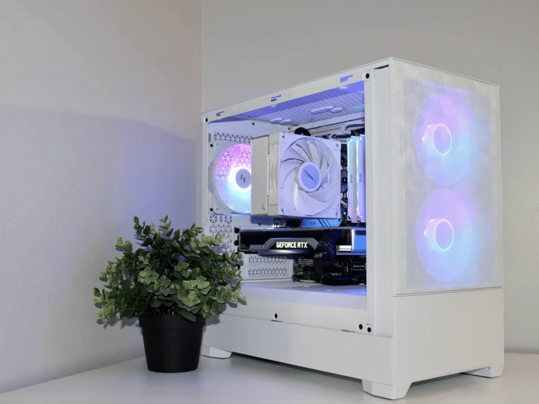 Custom White Gaming PC | Intel I5 12th Gen | RTX 2080 Super