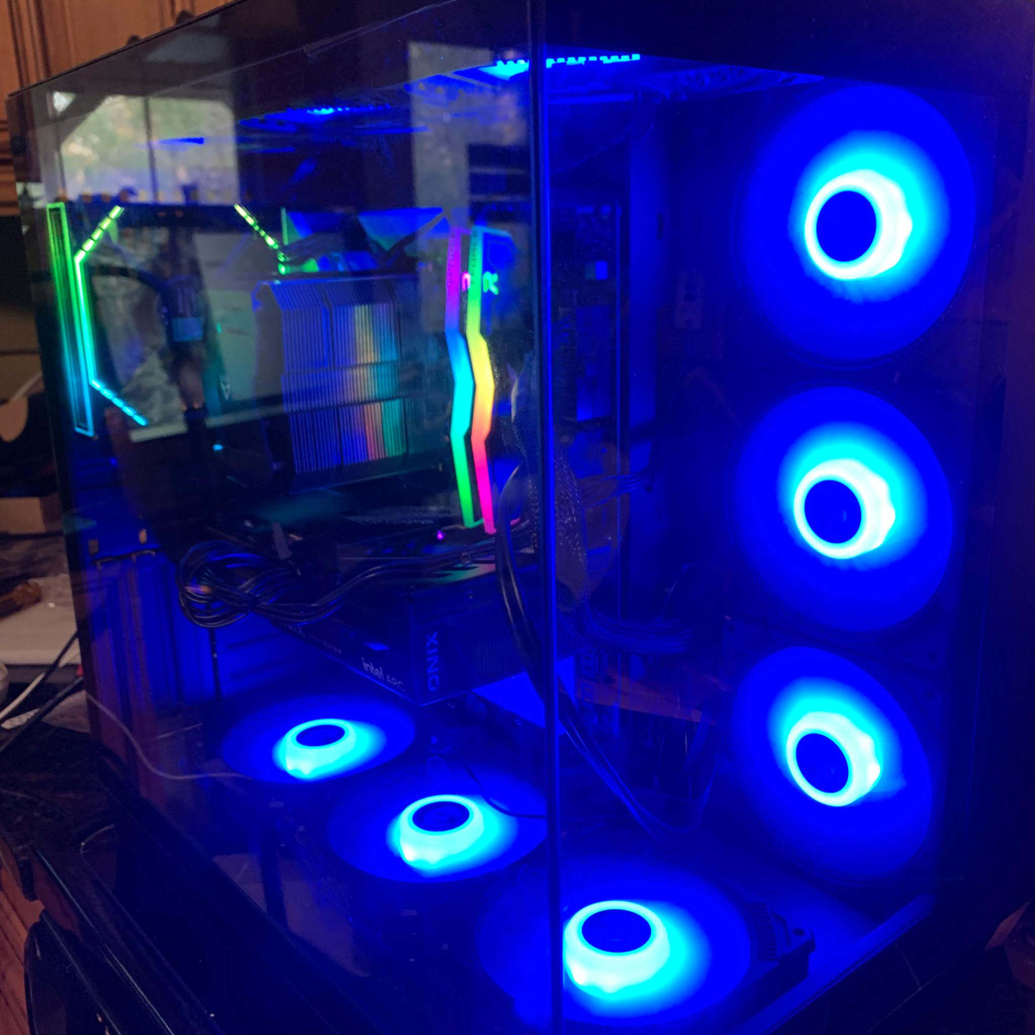 Lit up gamr