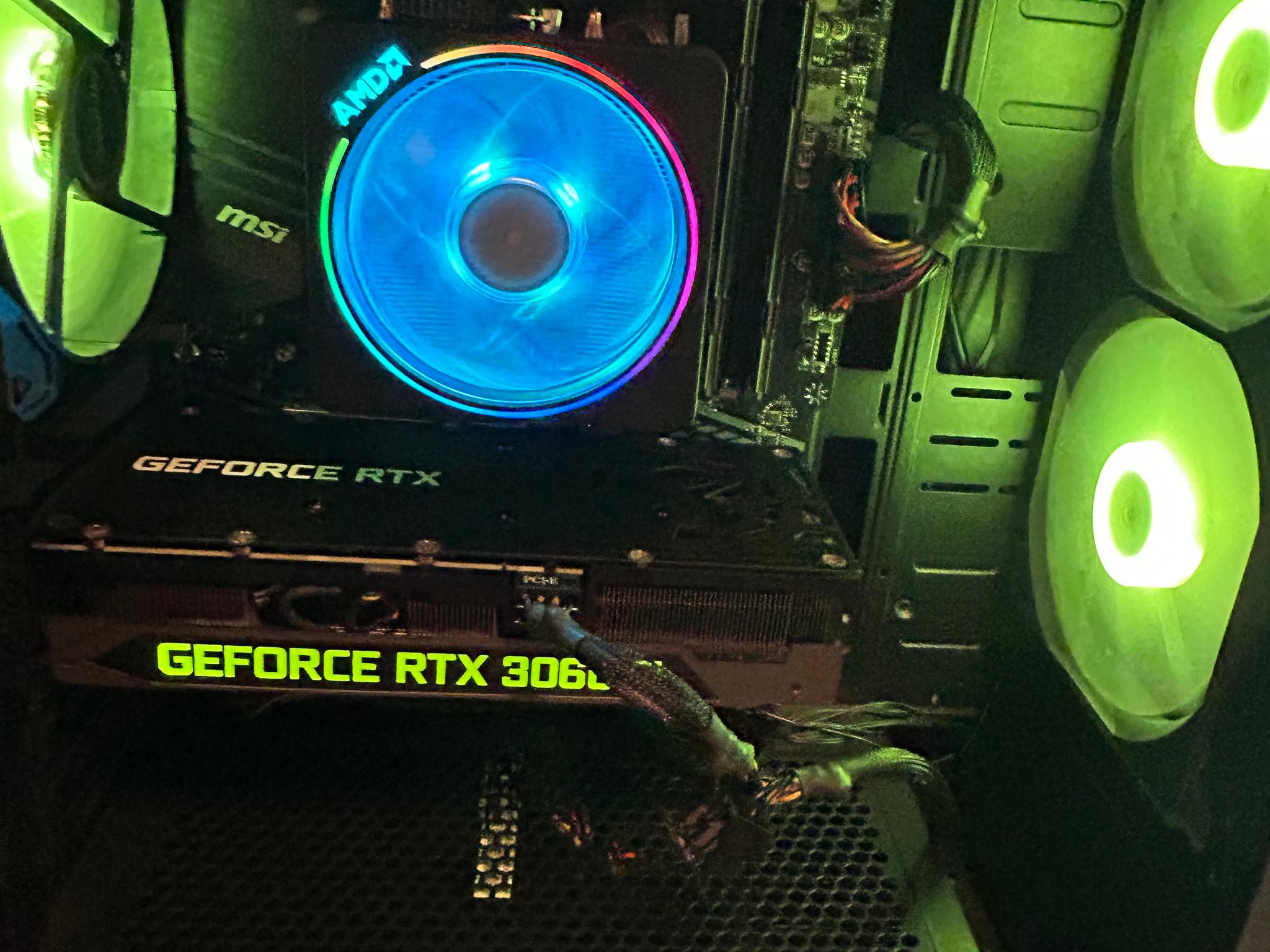 GeForce RTX 3060 Ti Custom Gaming PC - Ryzen 5 5500, 16GB RAM