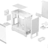 Fractal Design Pop Air White | ATX, Micro ATX, ITX | Mid Tower Tempered Glass