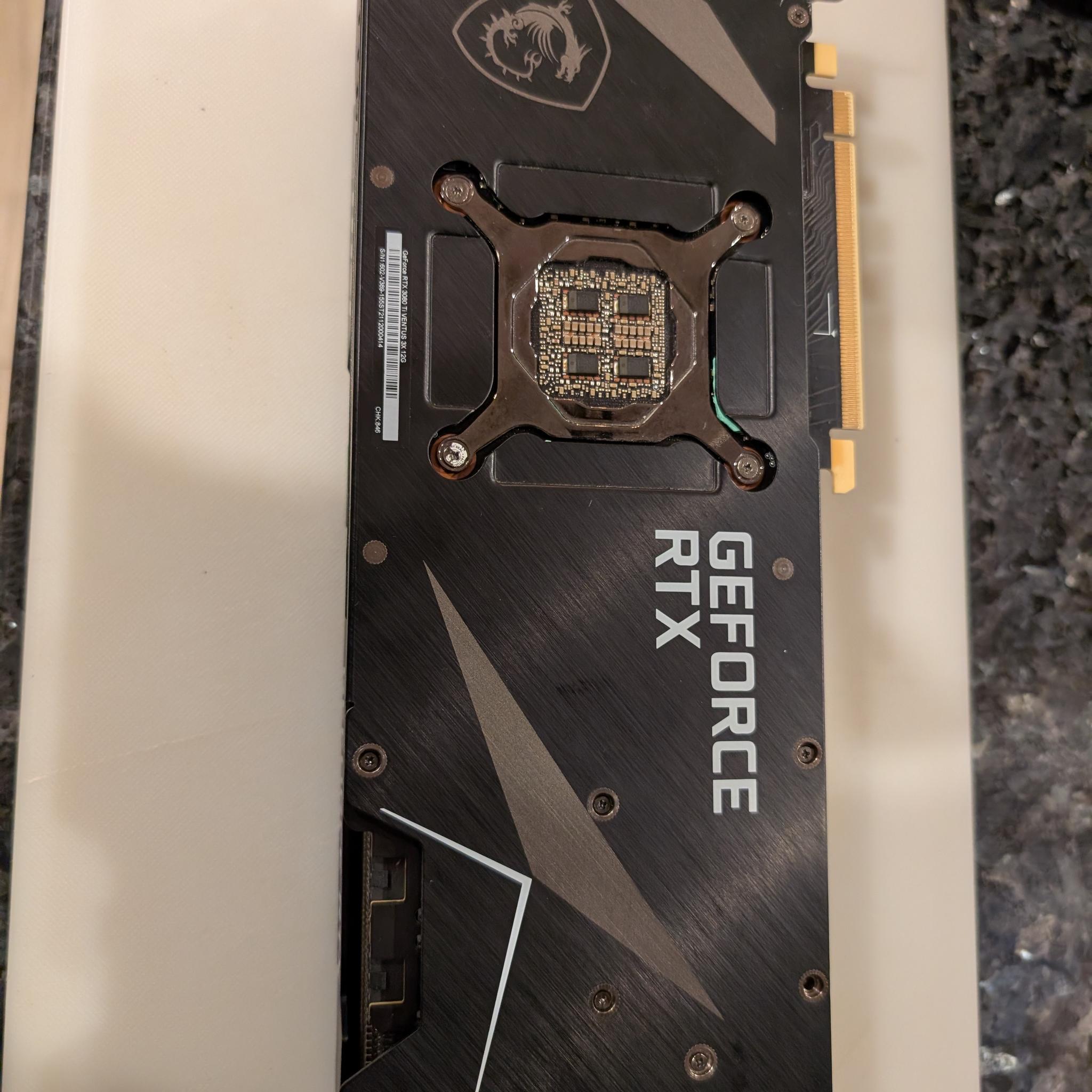 RTX 3080 Ti 12Gb - MSI Ventus 3x