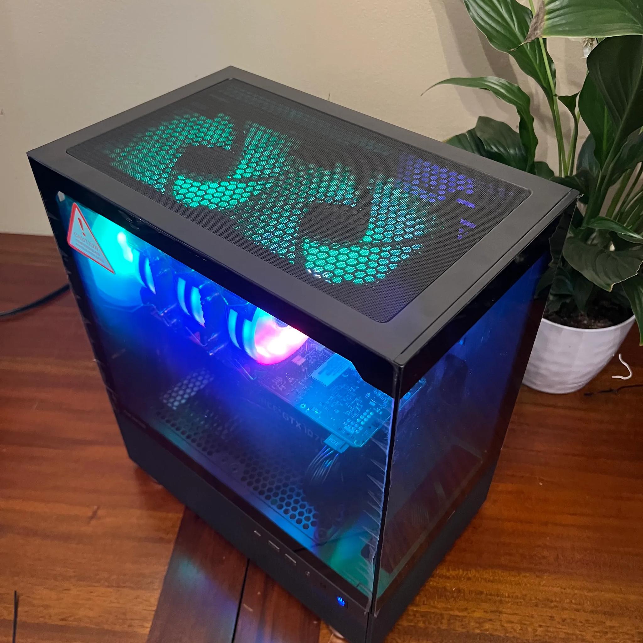 Intel 10 Core Gaming PC GTX 1070 1tb NVME SSD 32GB RAM WIFi WINDOWS 10 Pro
