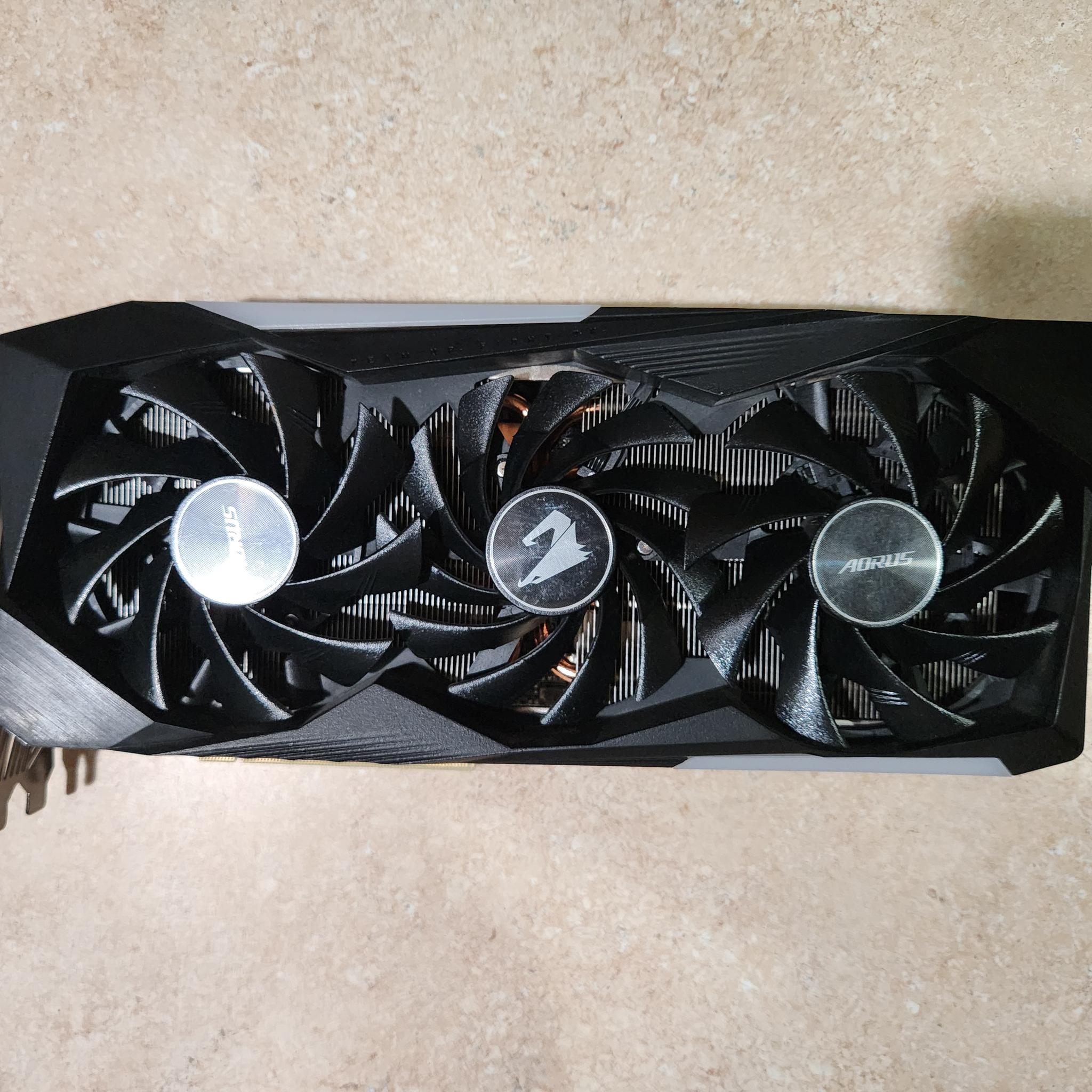 *FOR PARTS* GIGABYTE AORUS MASTER GeForce RTX 3070