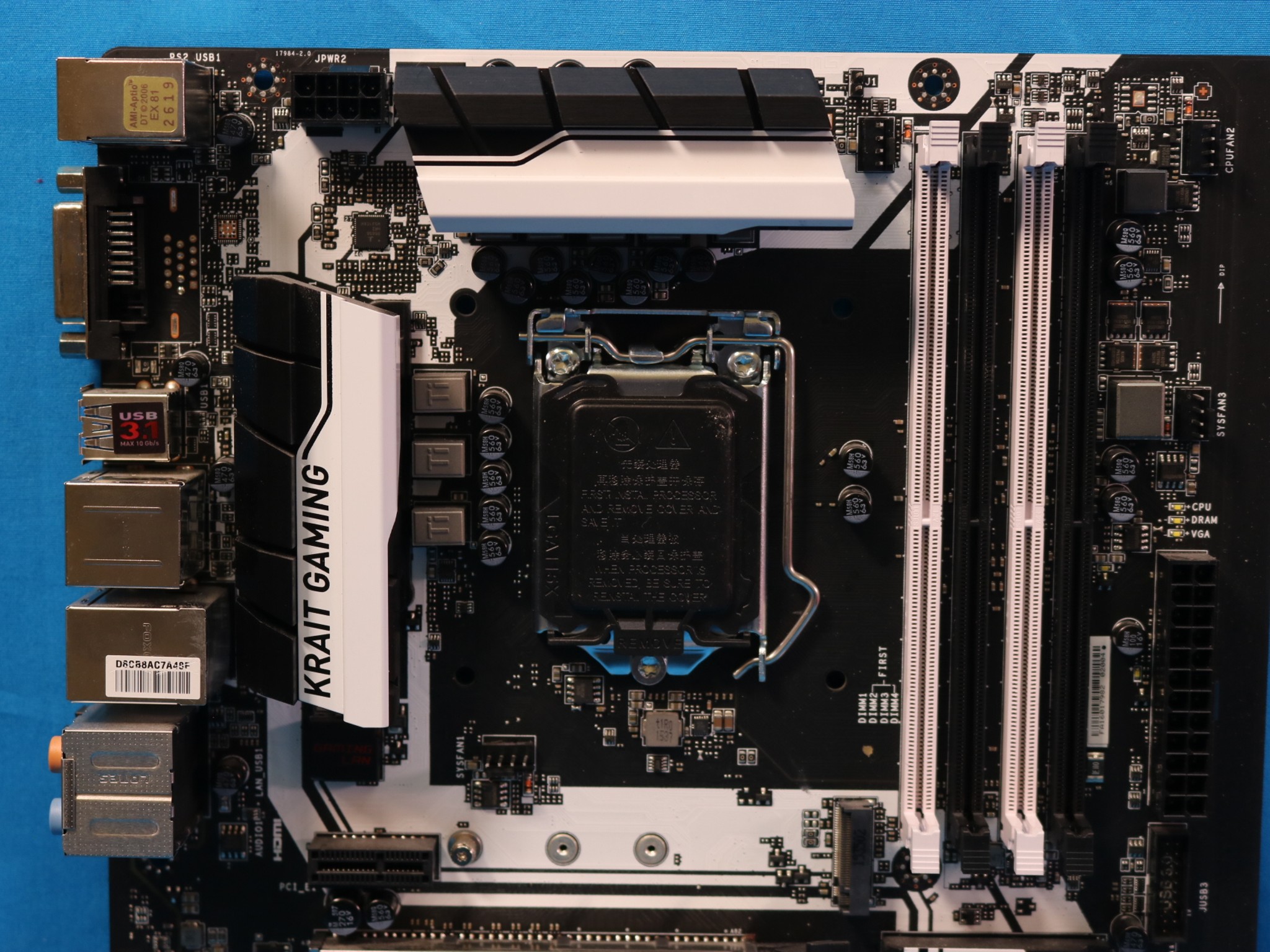 MSI Z170A Krait Gaming Intel LGA1151/Socket H4 DDR4 ATX Desktop Motherboard & I/O - 4150870469