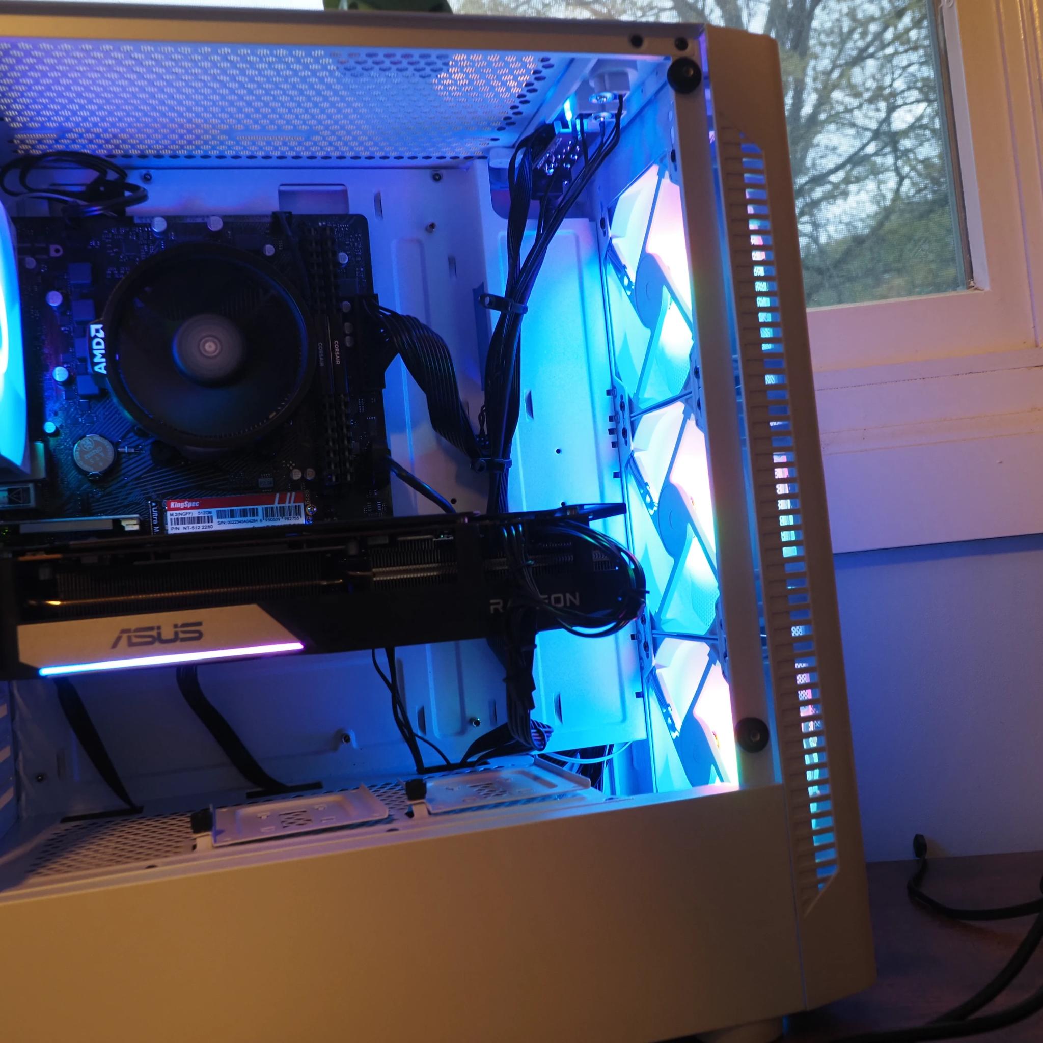 🔥 RX 6700 XT Gaming PC | Ryzen 5 5500 | 1440p Ultra | 16GB Corsair RAM | Ready to Play