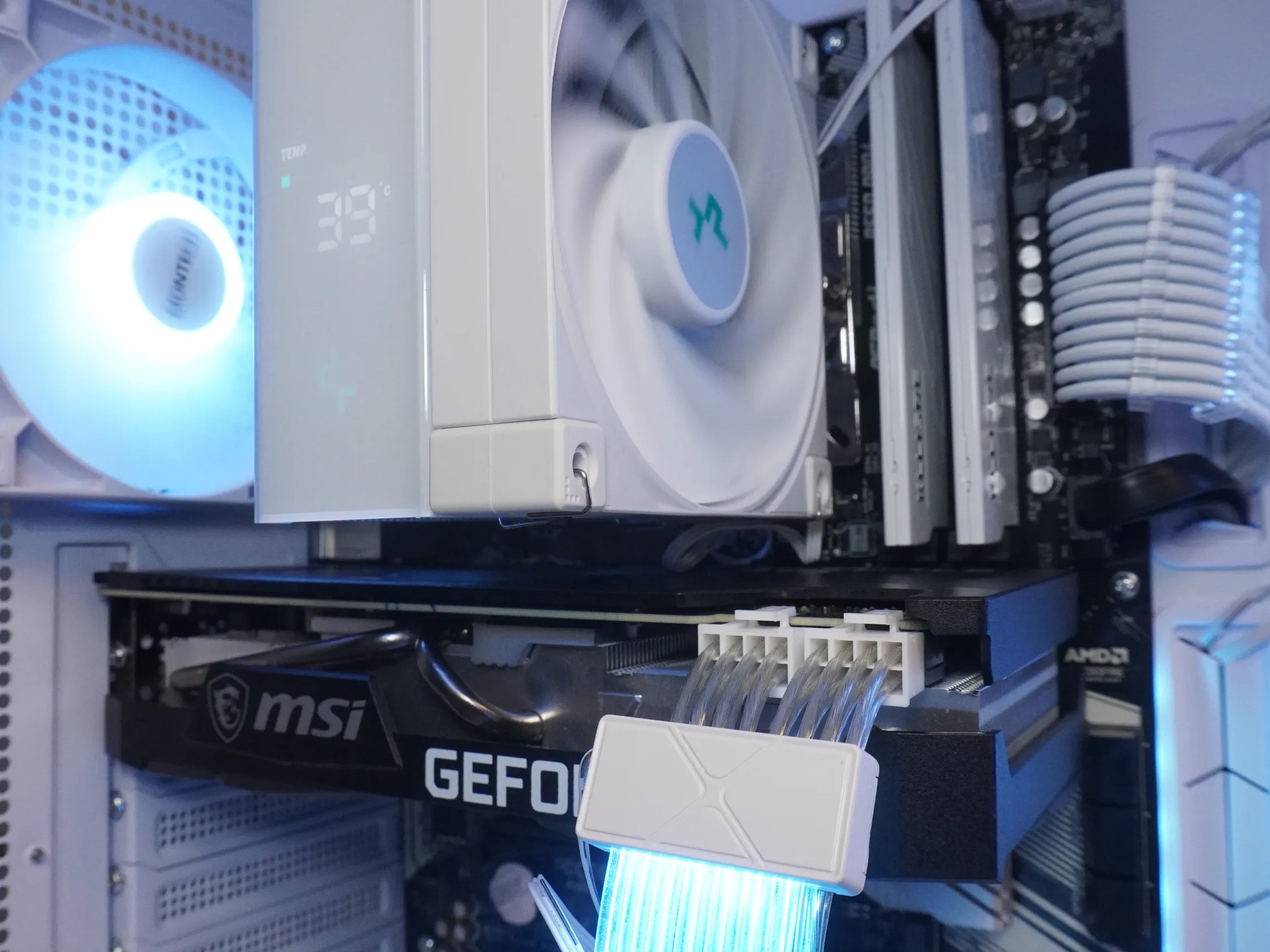 🤍AESTHETIC🤍 1440p GAMING MACHINE 💚RTX 3070 🧡 Ryzen 5 5600x | 32GB | 1TB | WIFI