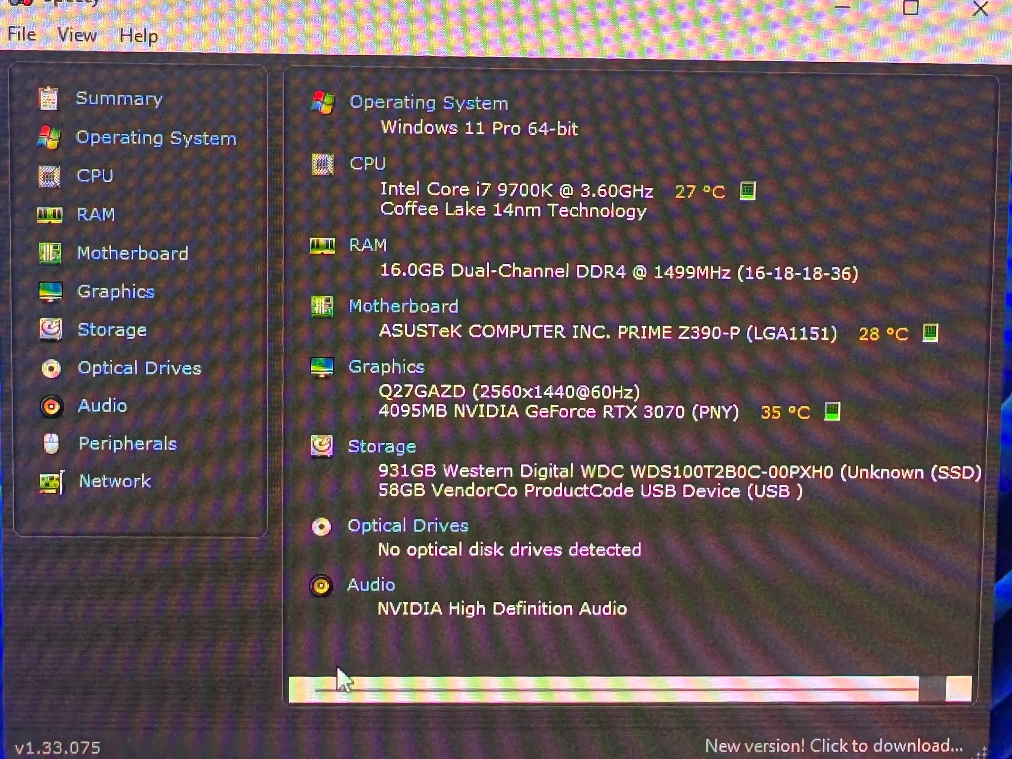 Gaming PC | RTX 3070 | Intel i7-9700k | 16GB Ram | 1TB NVME
